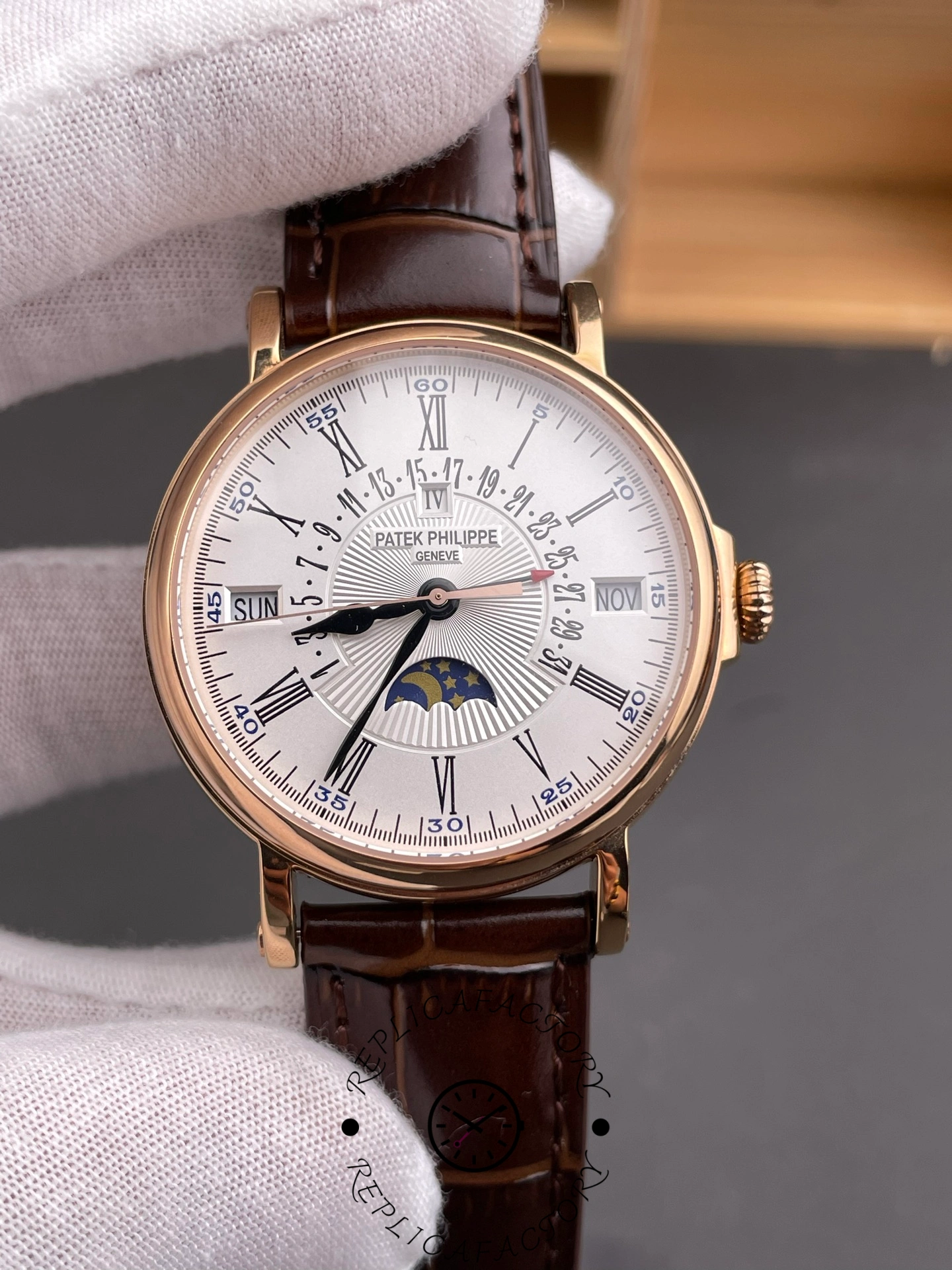 Patek Philippe Grand Complications Perpetual Calendar Moon Phase 38mm 5159R 001