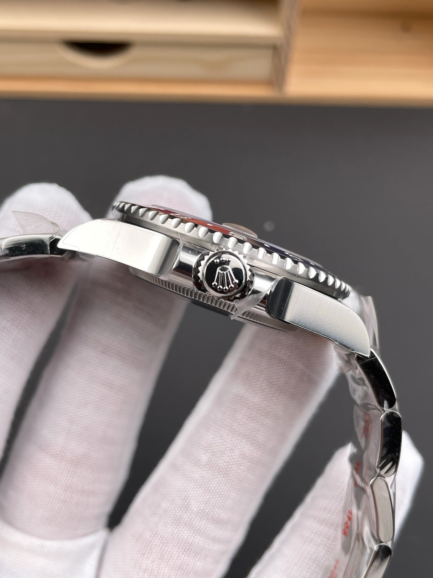 VSF GMT-Master II case profile and crown