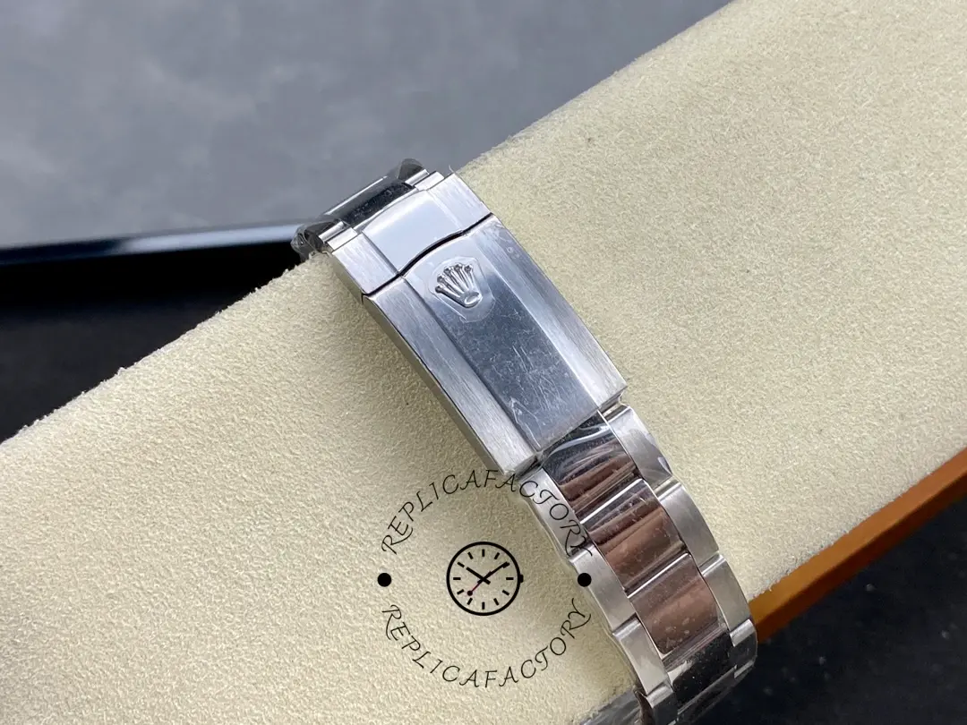 Rolex Datejust 41 White Gold Fluted Bezel Slate Dial Oyster M126334 0013 Men's Watch