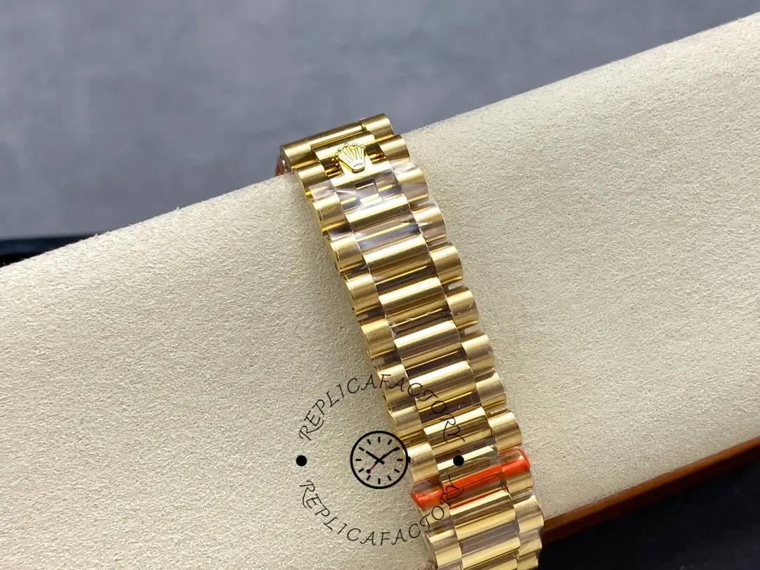 Rolex Day Date 36mm Yellow Gold 128238 0011 MOP Diamond