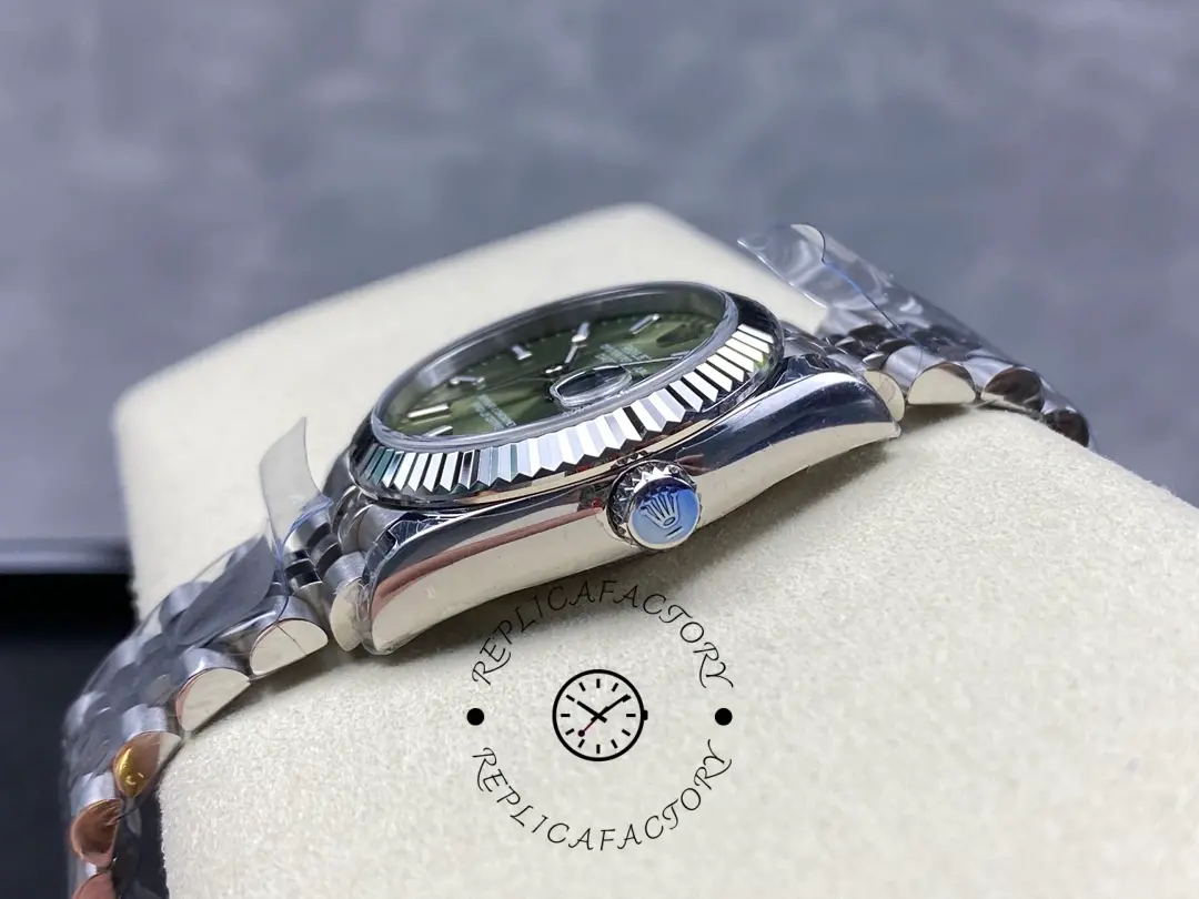 Rolex Datejust 31mm Stainless Steel 278274 0018 Mint Green Index Jubilee