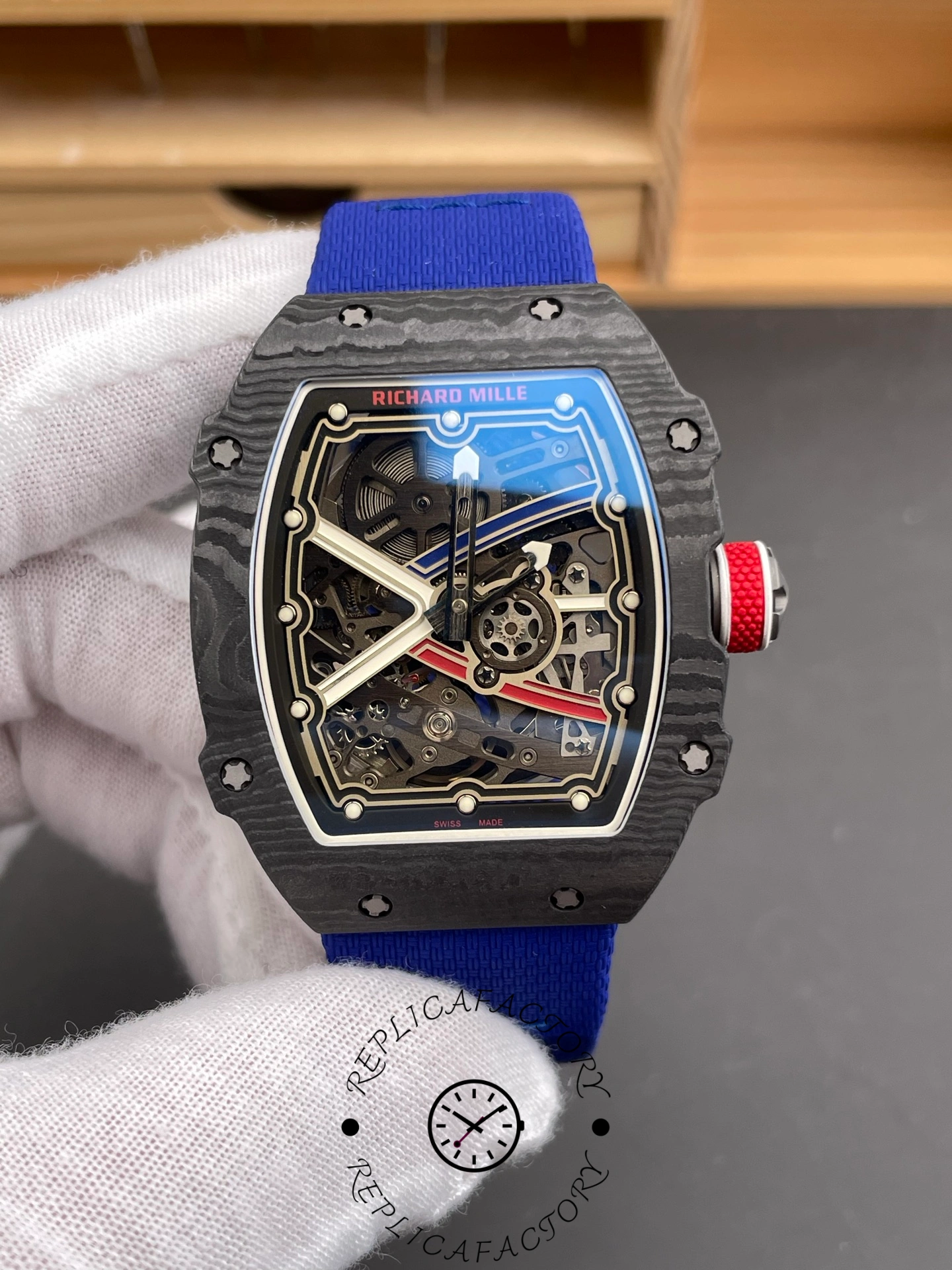 Richard Mille RM 67-02 Automatic Sebastian Ogier Black Blue