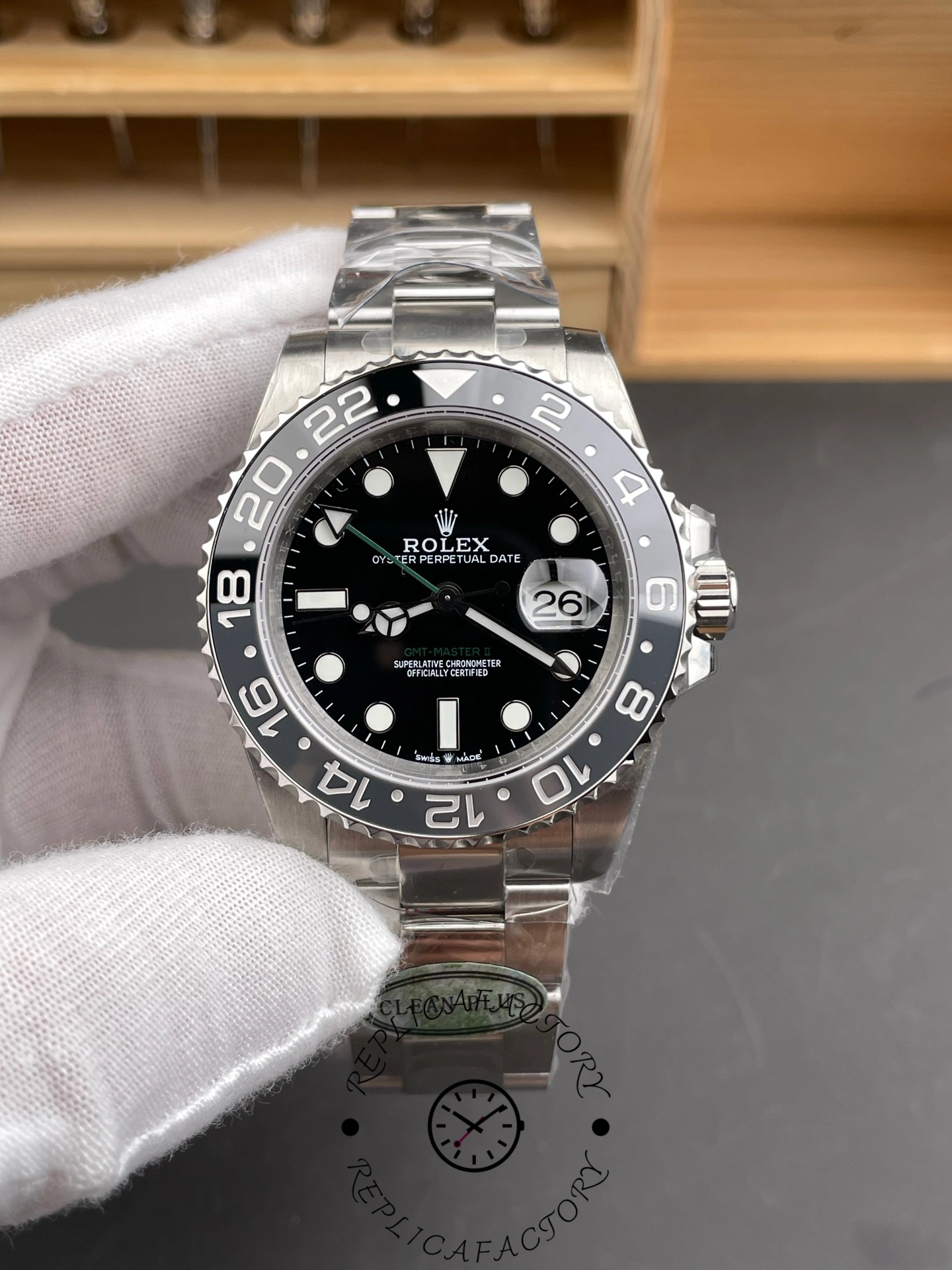 Rolex GMT Master II Oystersteel M126710GRNR 0004 Automatic 40mm