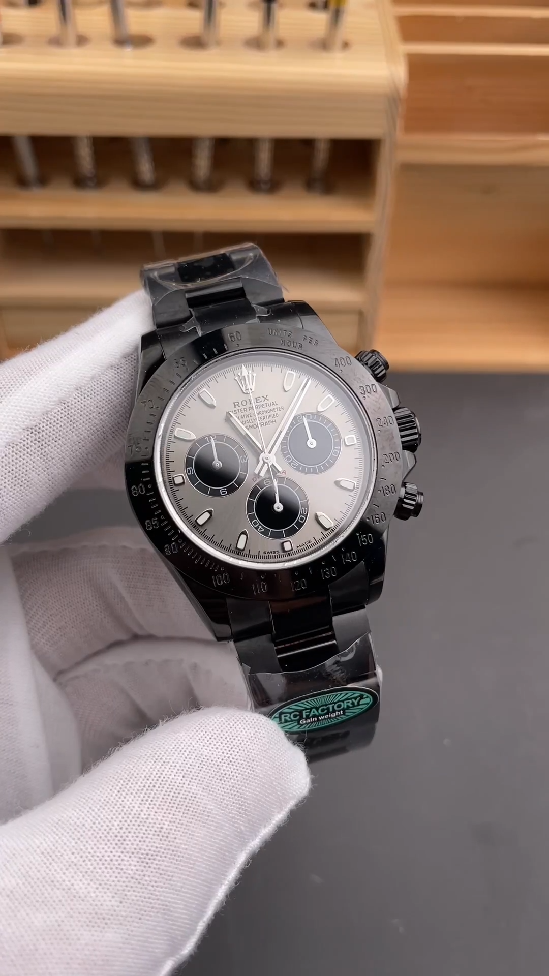 Rolex Cosmograph Daytona PVD Black Boc Coating Oyster 40mm