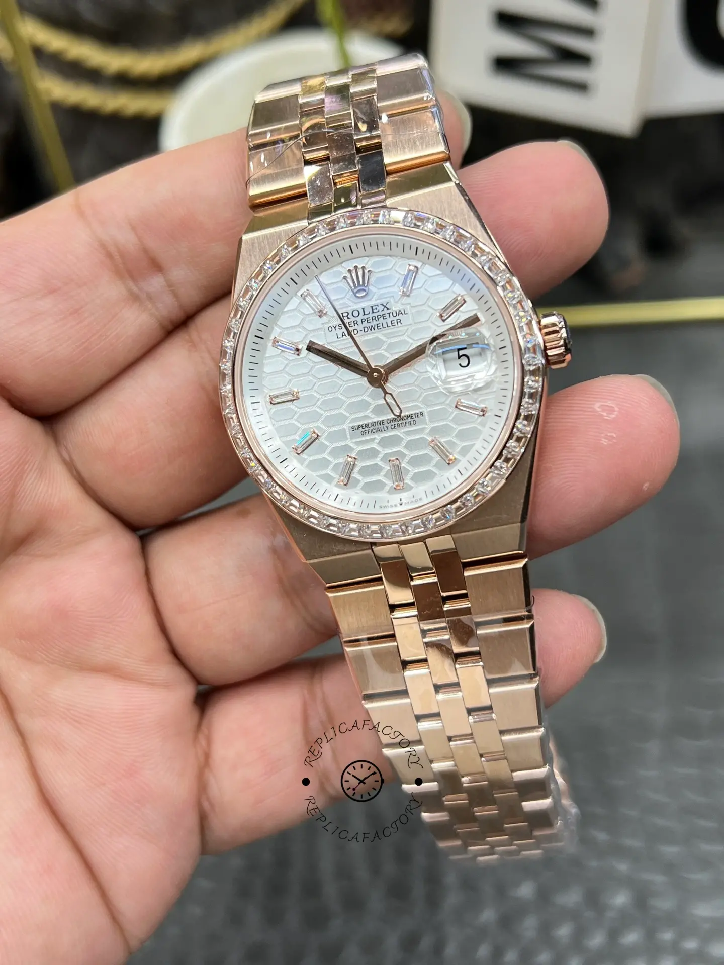 2025 Rolex Land Dweller m127385tbr 0003 Replica