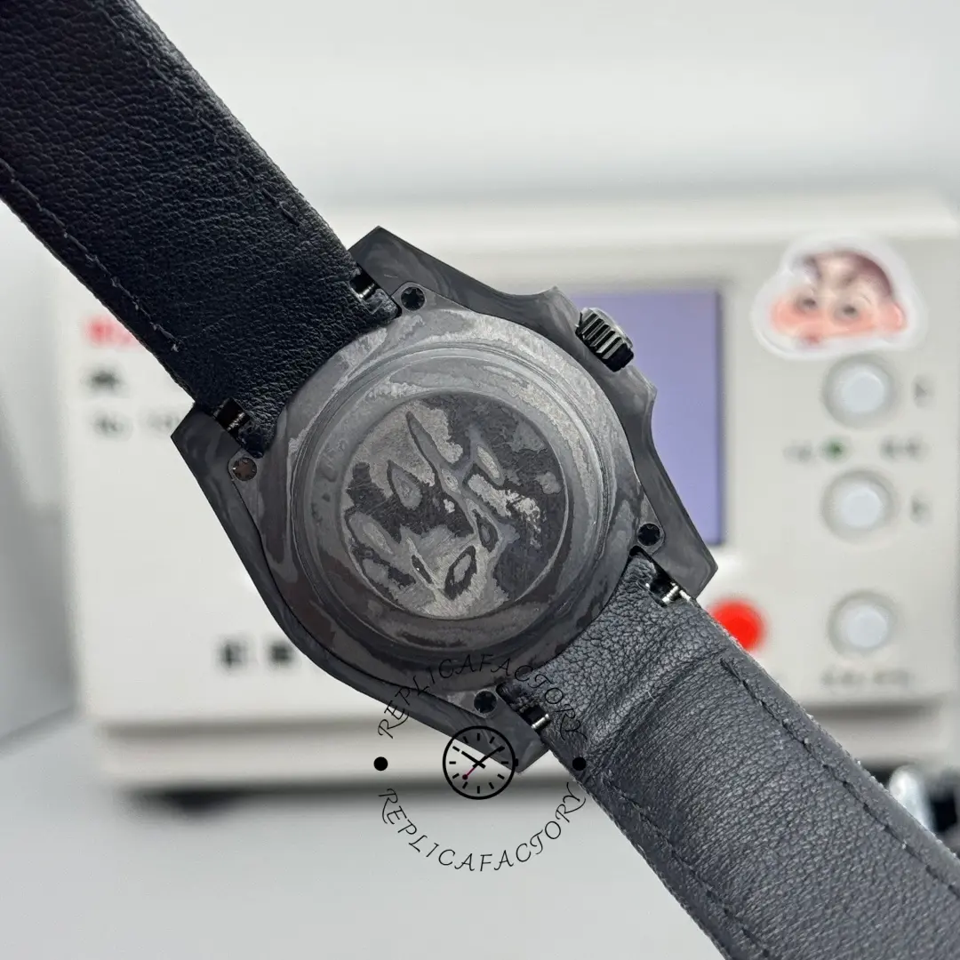 Rolex Submariner 116610 Replica Carbon Fiber Black Nylon Strap 40MM
