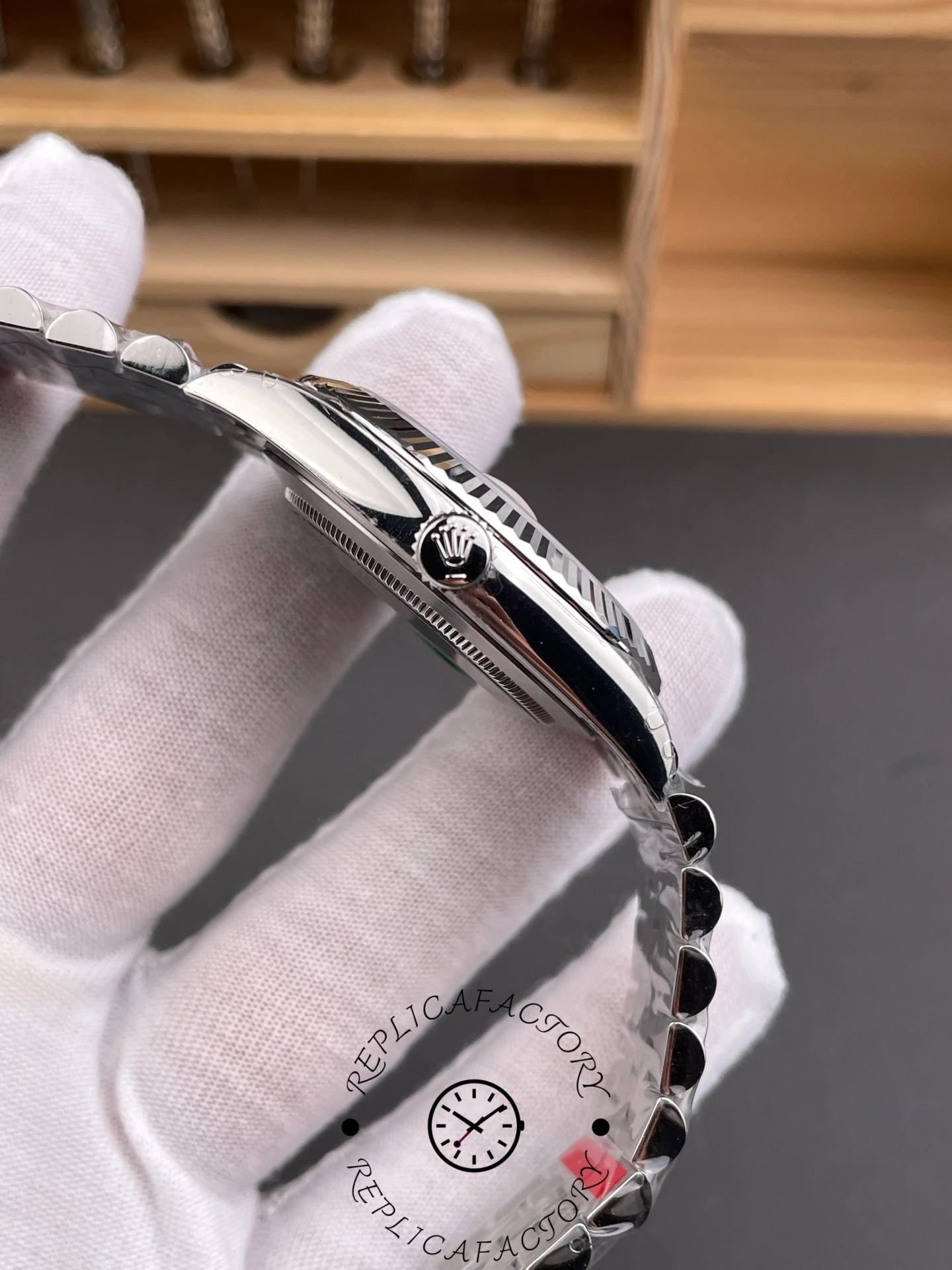 Rolex Datejust 41 Steel & White Gold White Dial Jubilee Bracelet M126334 0010 Men's Watch