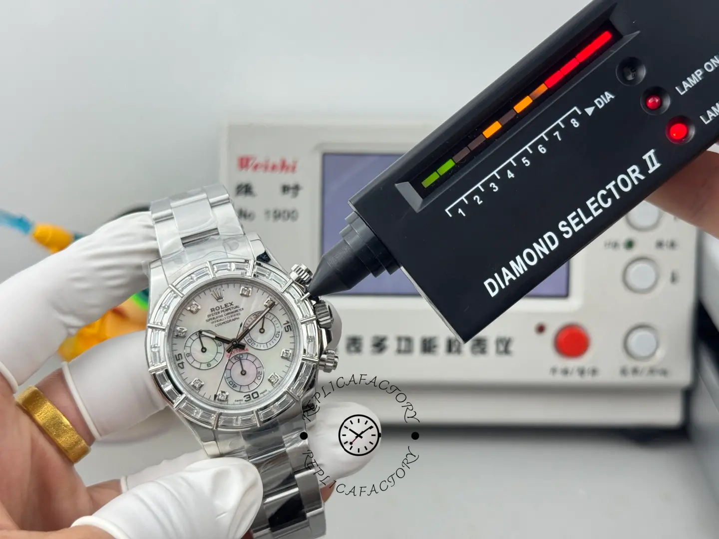 Rolex Daytona 904L Stainless Steel 116589BR 40 MOP Dial 1:1 Clone