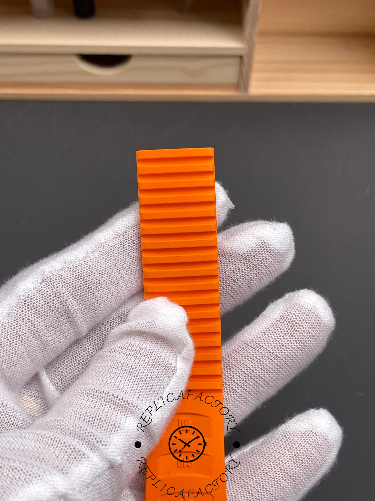 Patek Philippe Aquanaut 5167A 001 Replica 40mm Orange Rubber Strap