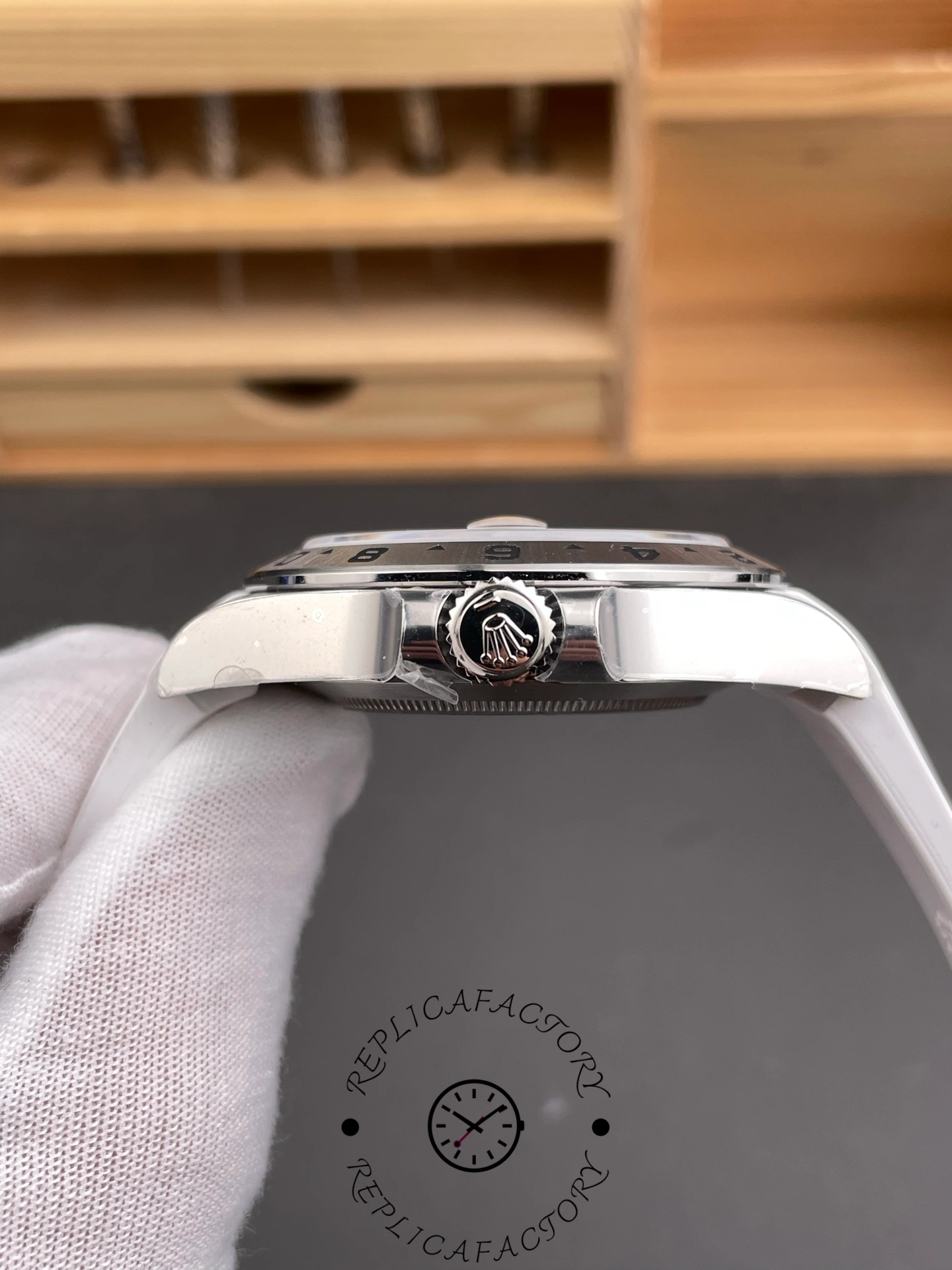 Rolex Explorer II 42mm Deployant Rubber Strap
