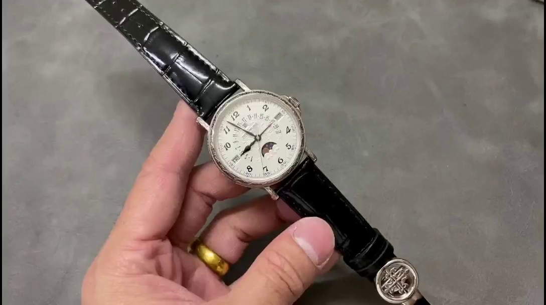 Patek Philippe Grand Complications 5160 500G 001 38mm Unisex Replica Watch - WatchesReplica.is