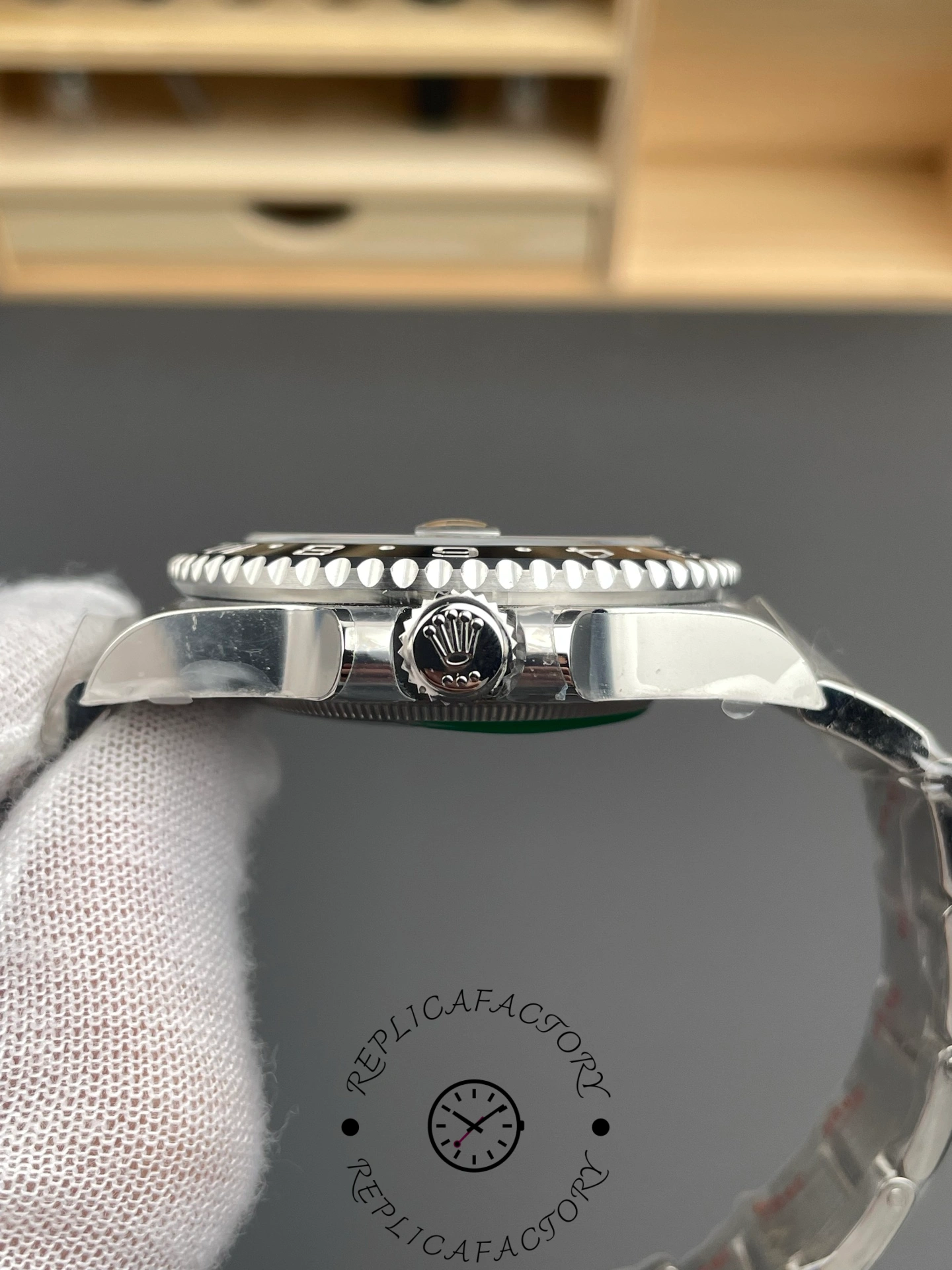 Rolex GMT-Master II 40mm Black Bezel 116710LN Men's Watch