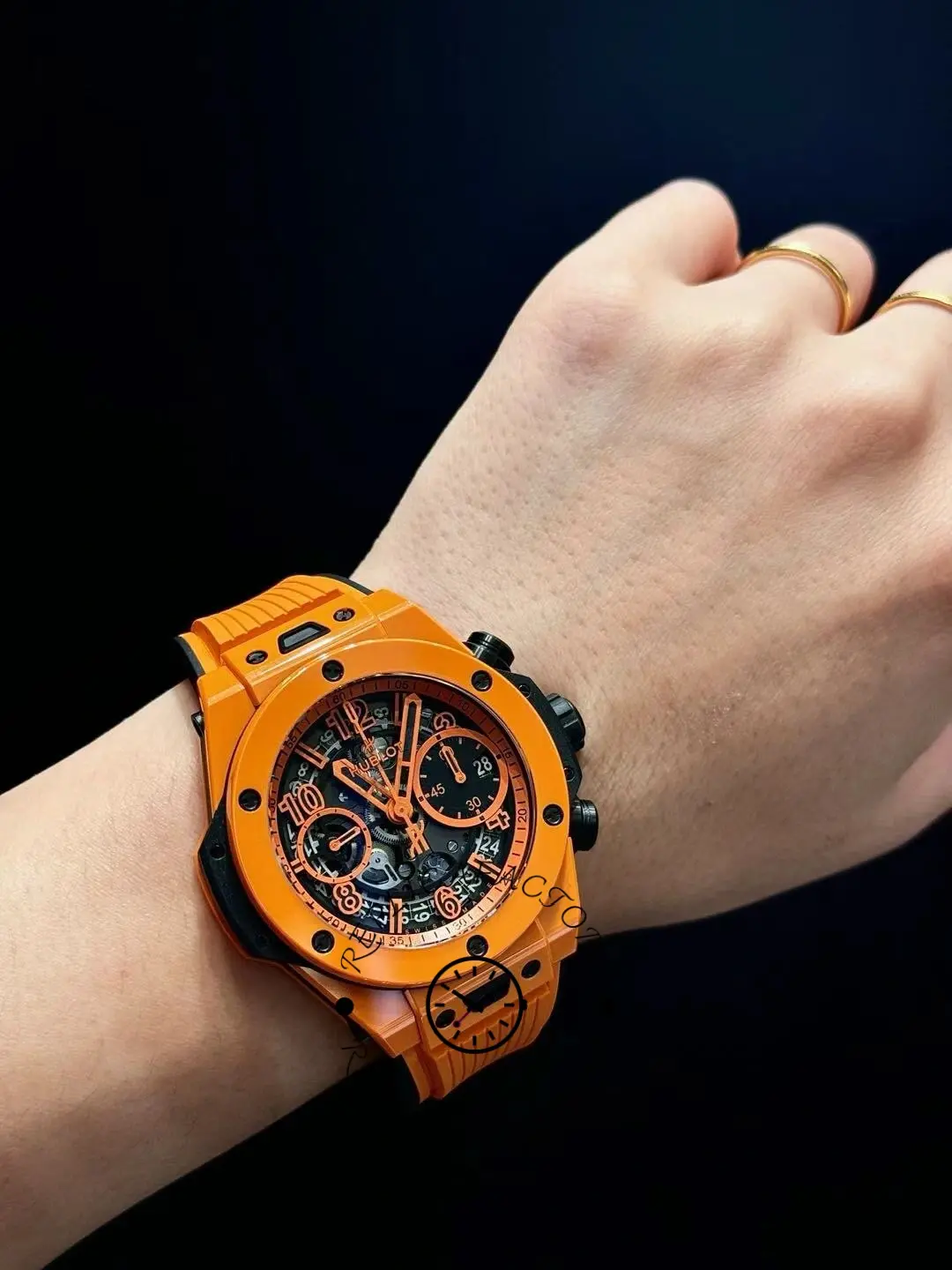 Hublot Big Bang Unico Orange Ceramic 42mm 441.CU.5910.RX