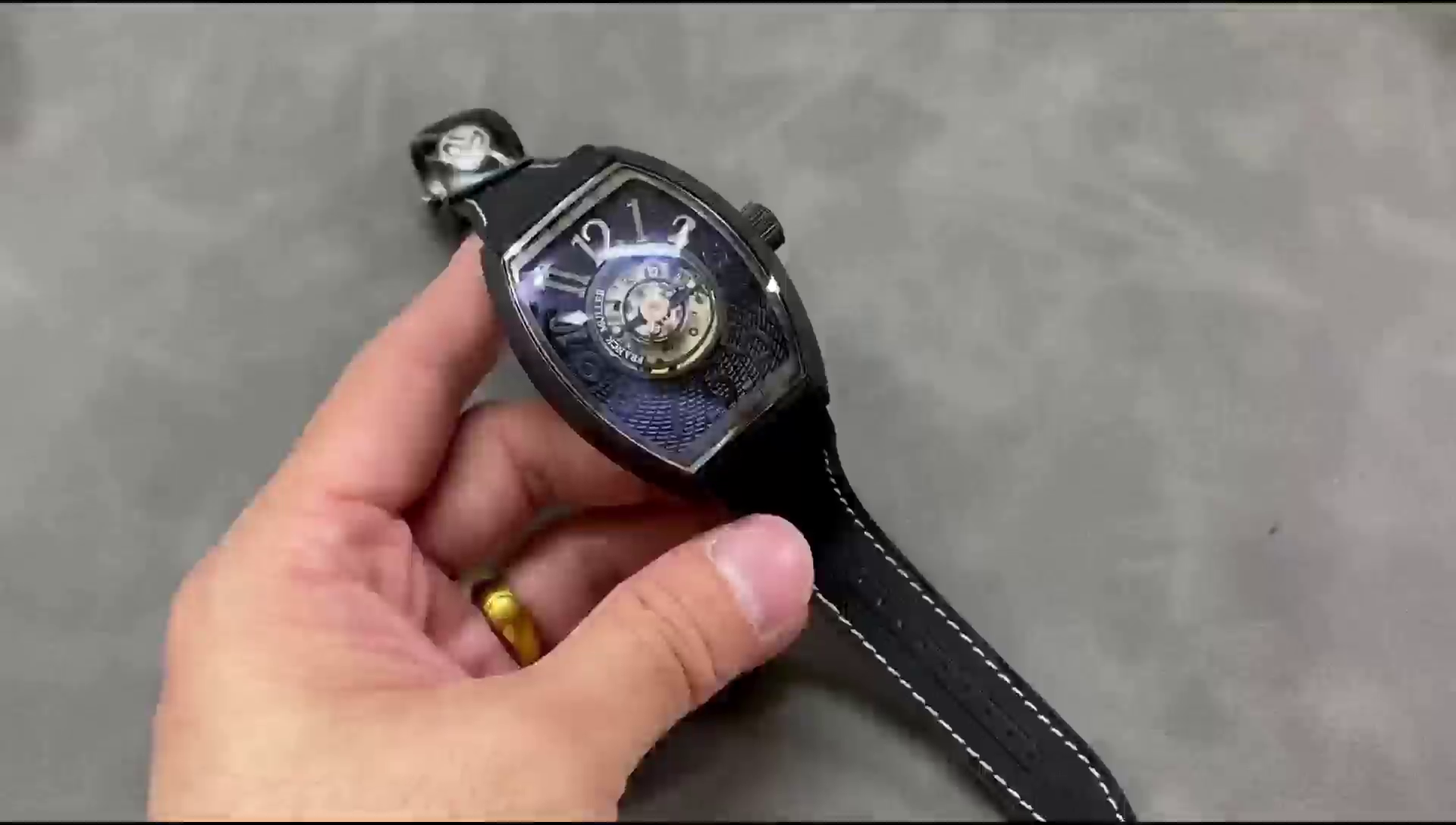 Franck Muller FM CX 40T - CTR Frand Central Tourbillon Watch - WatchesReplica.is