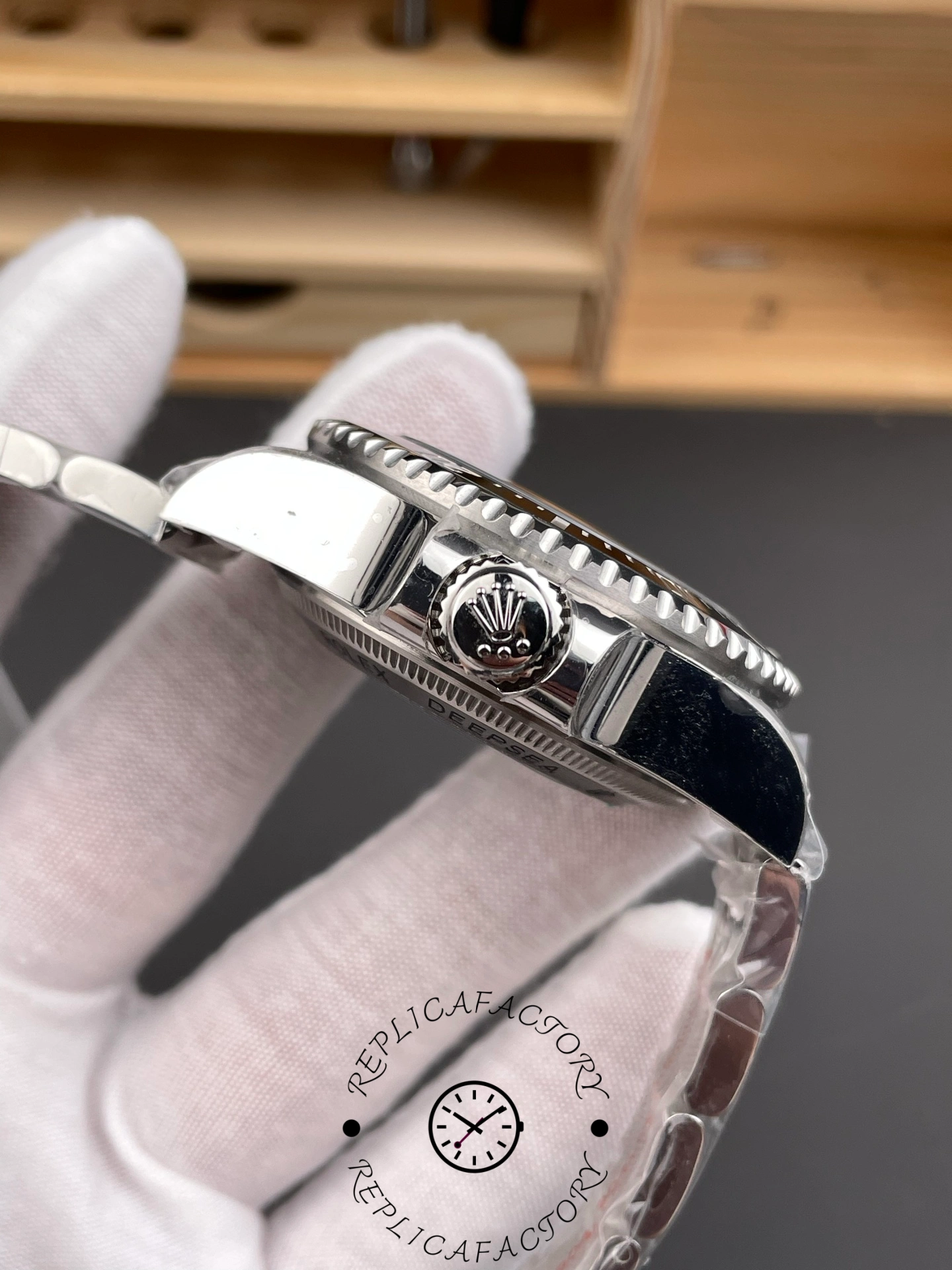 Rolex Deepsea 136660-0006 1:1 Clone 44 Black Dial