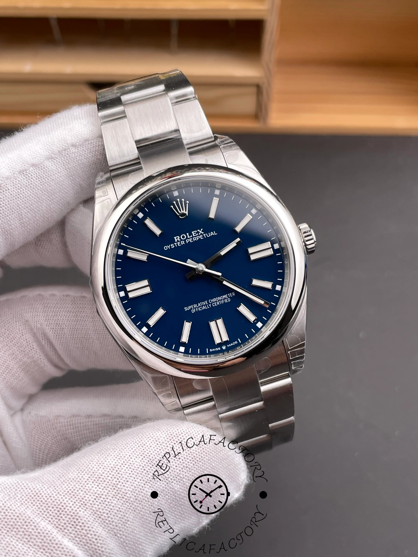 Rolex Oyster Perpetual 41 Oystersteel 124300 0003 Mens Watch