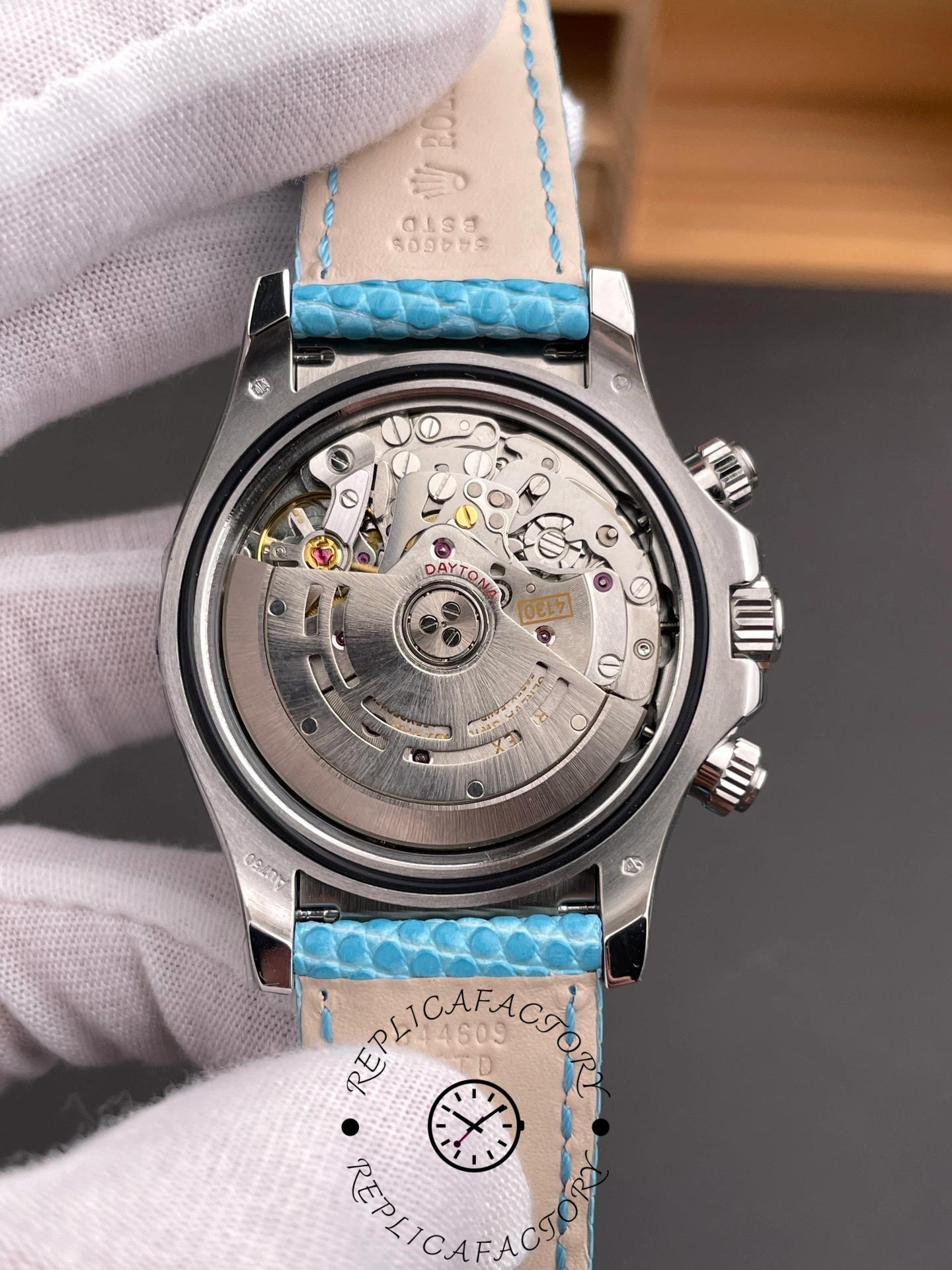 Rolex Daytona Turquoise Blue Beach White Gold 40MM 116519