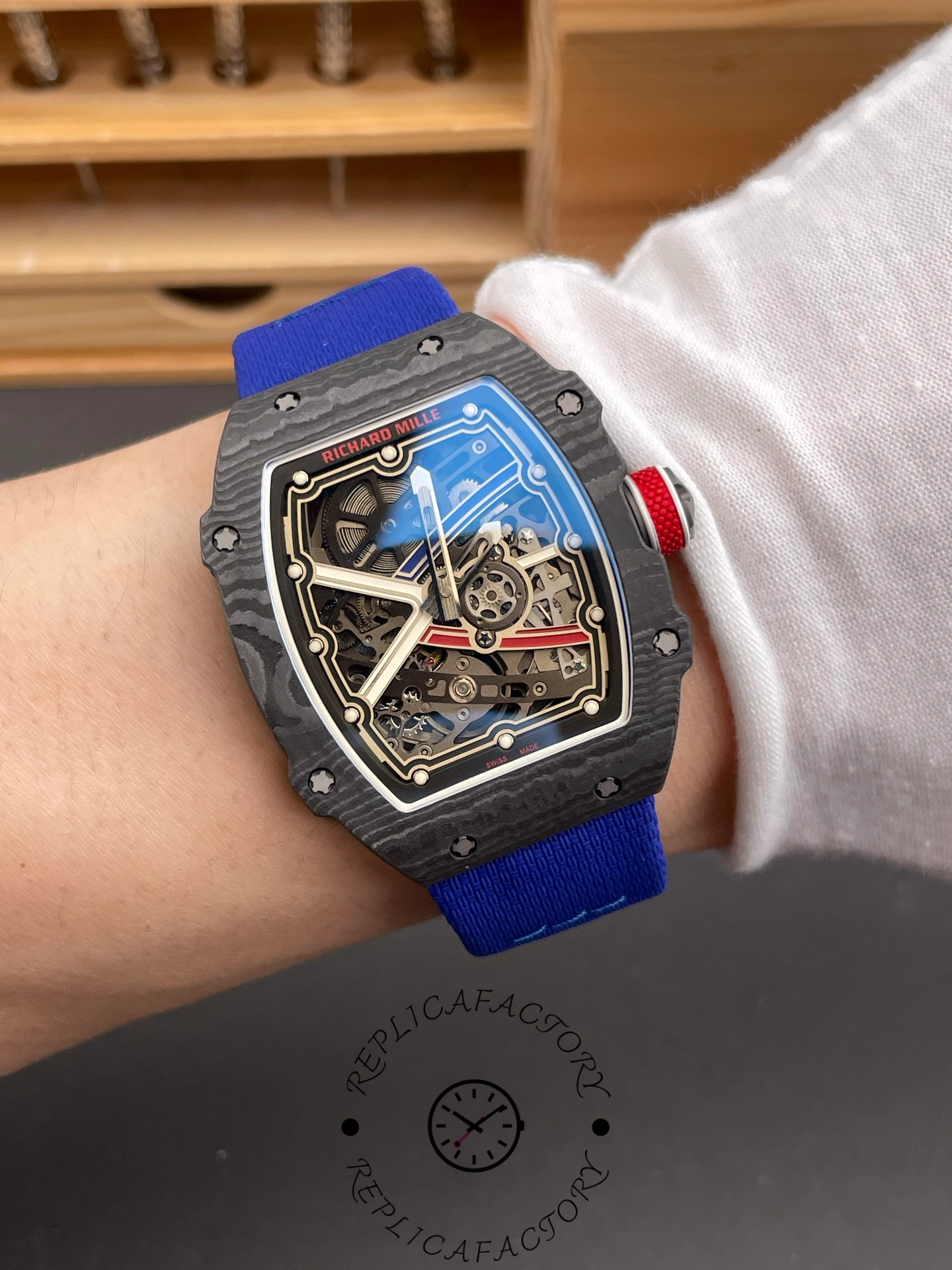 Richard Mille RM 67-02 Automatic Sebastian Ogier Black Blue