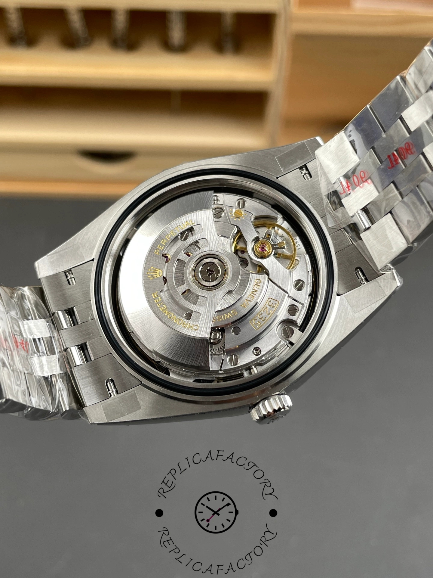 Rolex Datejust 41mm Stainless Steel 126334 0018 Black Index Jubilee