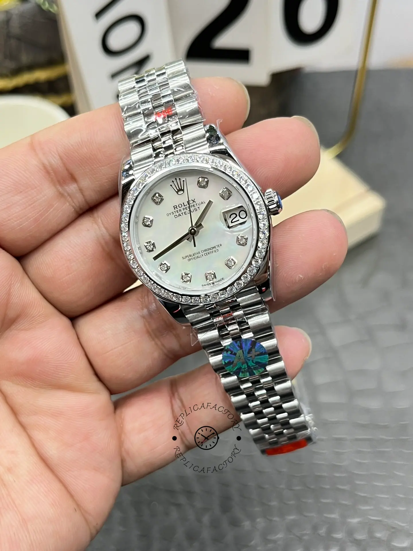 Rolex Datejust 31mm MOP Dial 278384RBR-0008 1:1 Clone Automatic Watch