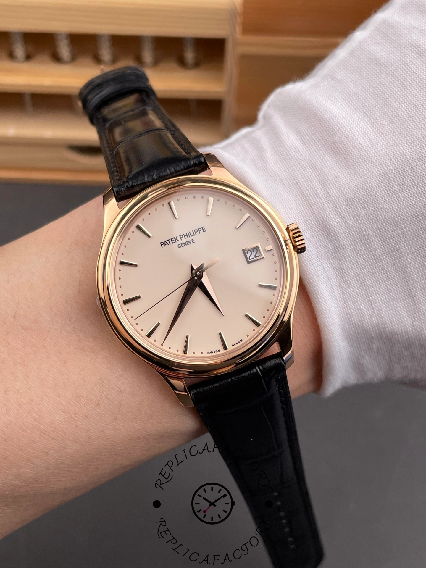 Patek Philippe Calatrava Rose Gold 5227R 001 38mm