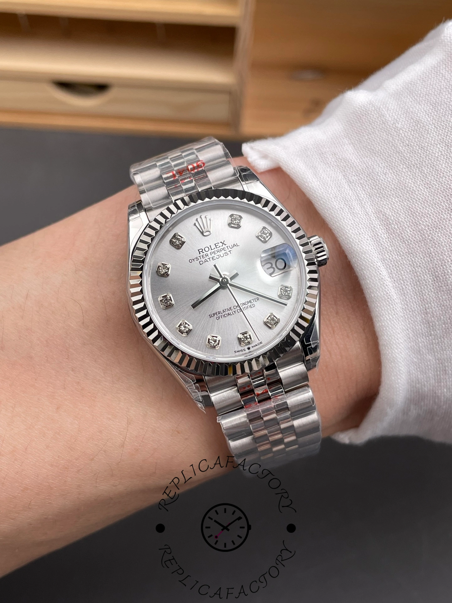 Rolex Datejust 31 and 41mm Oystersteel Silver Dial m278274 0030