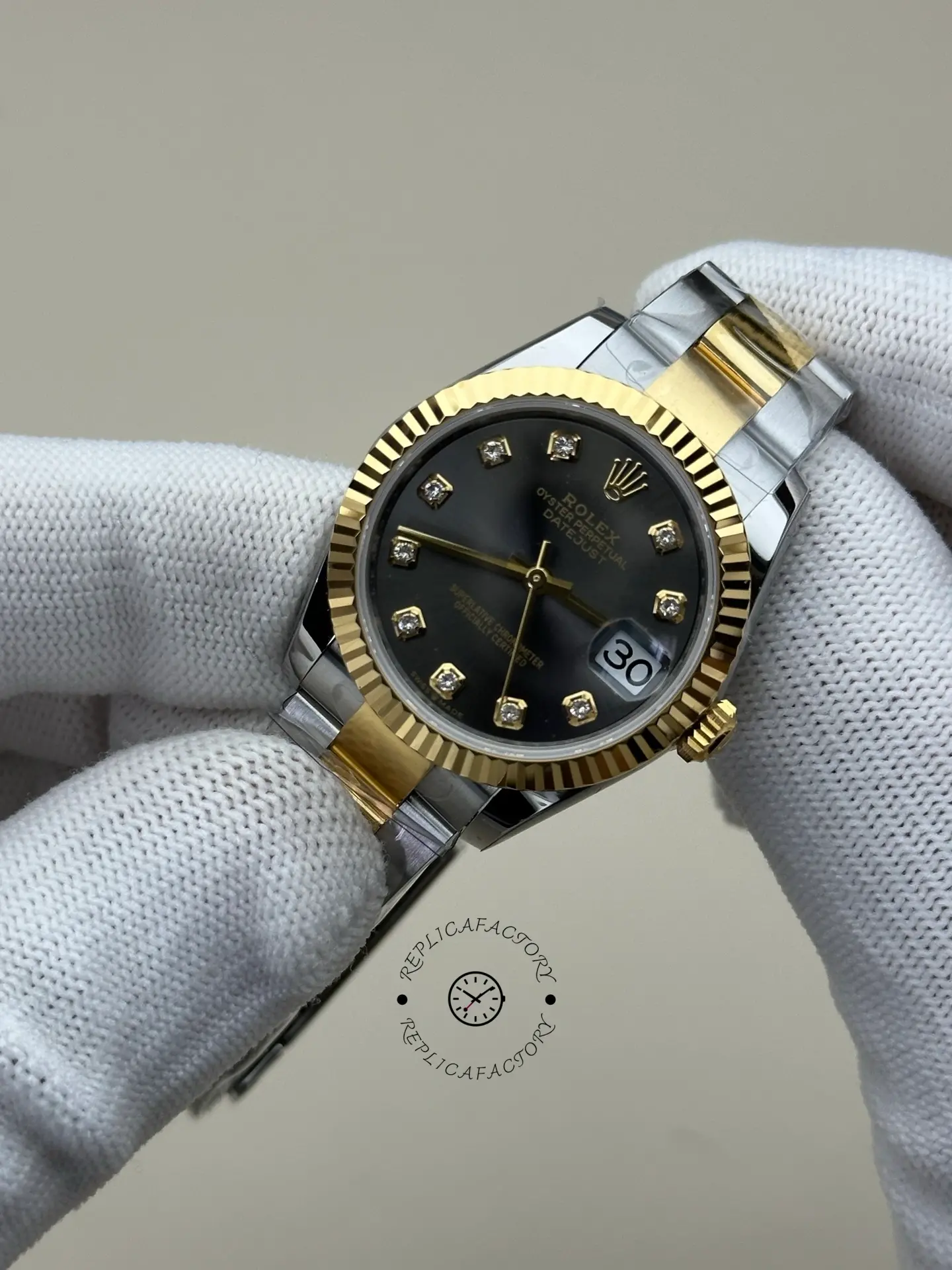 Rolex Datejust 31 Automatic 278273-0021 Dark Gray Dial 1:1 Clone
