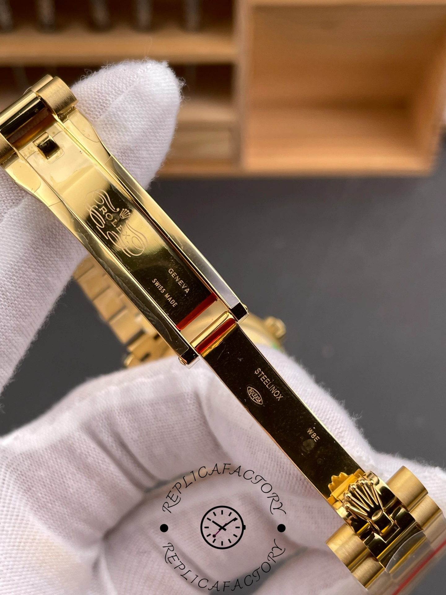 Rolex Datejust 31 Yellow Gold Mother-of-Pearl Diamond Dial M278278-0010 Women's Watch