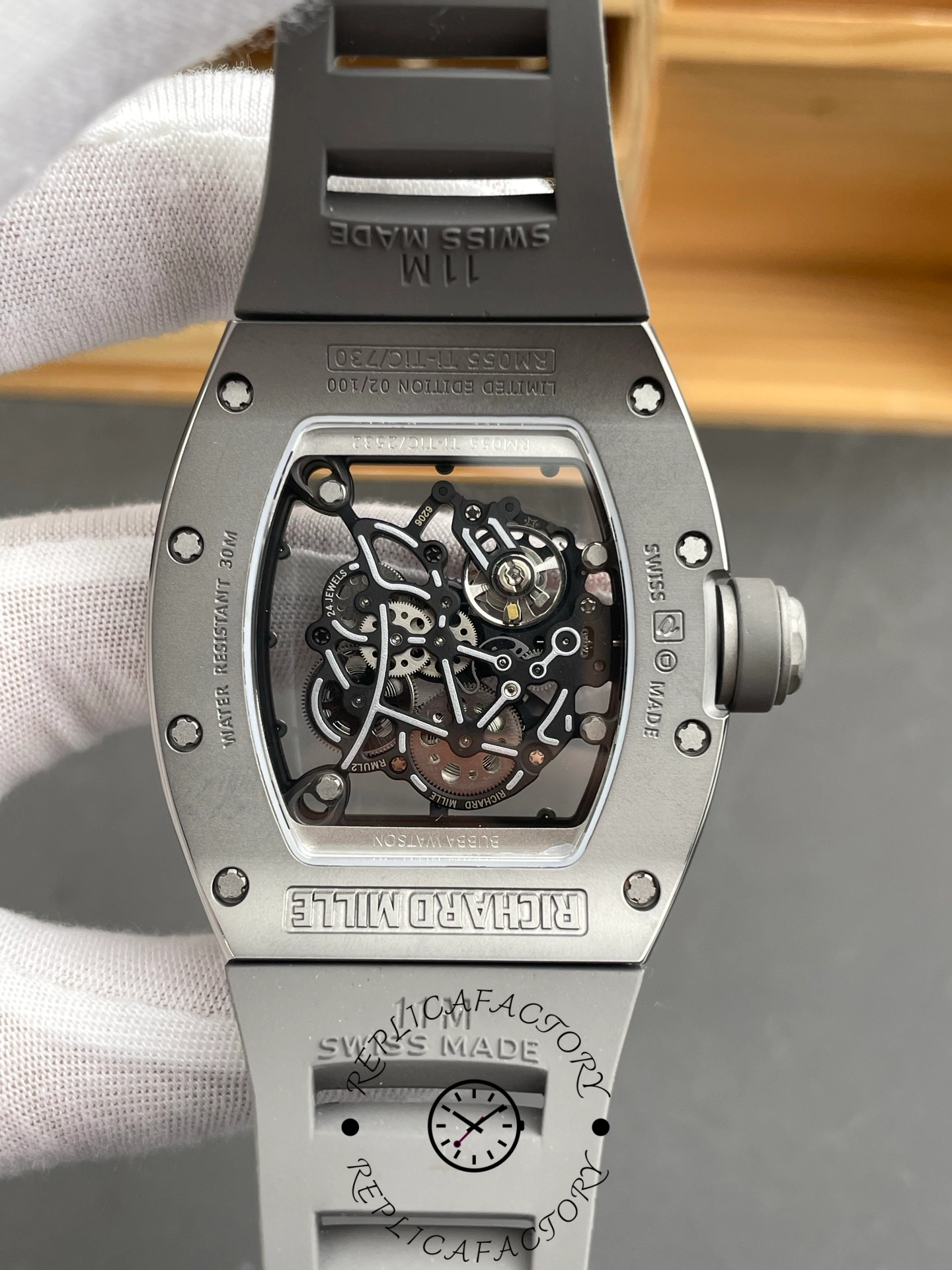 Richard Mille Limited Edition RM55 Ceramic 50mm