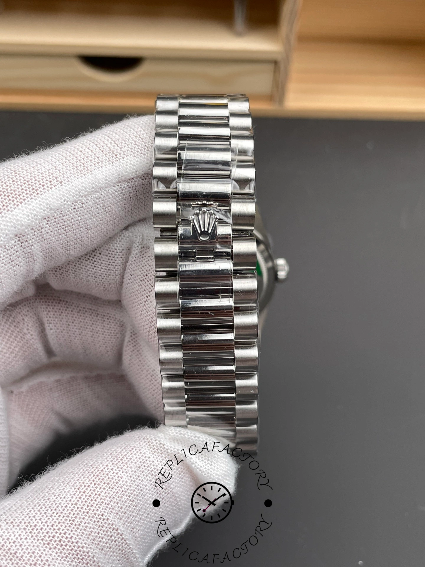 Rolex Day-Date 36 President Jigsaw Emoji Puzzle Dial 128239 0056