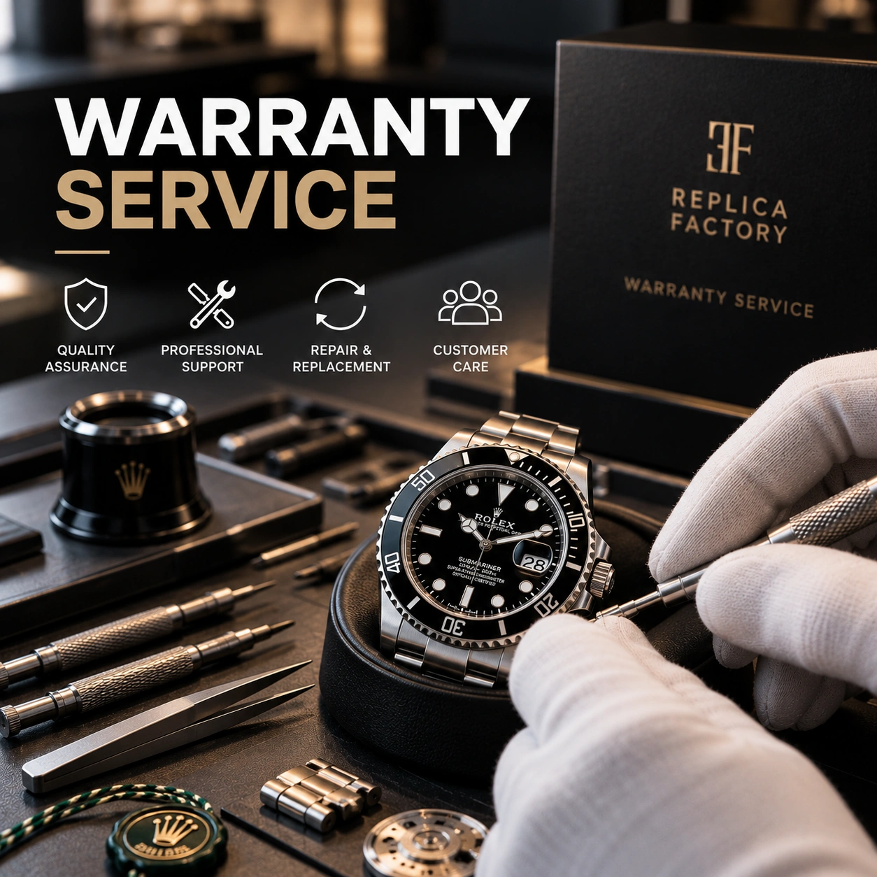 ReplicaFactory warranty and service guide