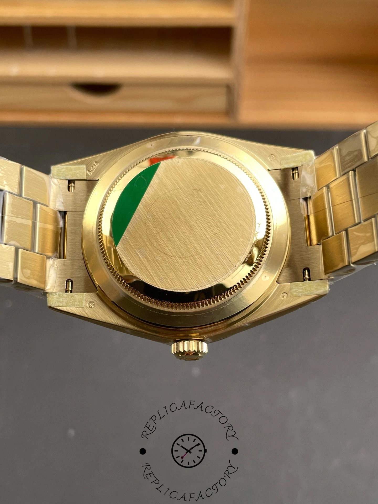 Rolex Day-Date 228238 White Roman Dial Fluted Bezel 40mm Mens Replica Watch