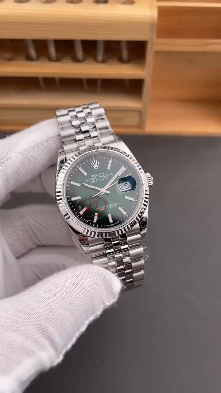 Rolex Datejust 126334 41mm Green Gradient Dial 1:1 Clone 2026