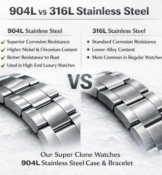 904L Stainless Steel vs 316L Stainless Steel