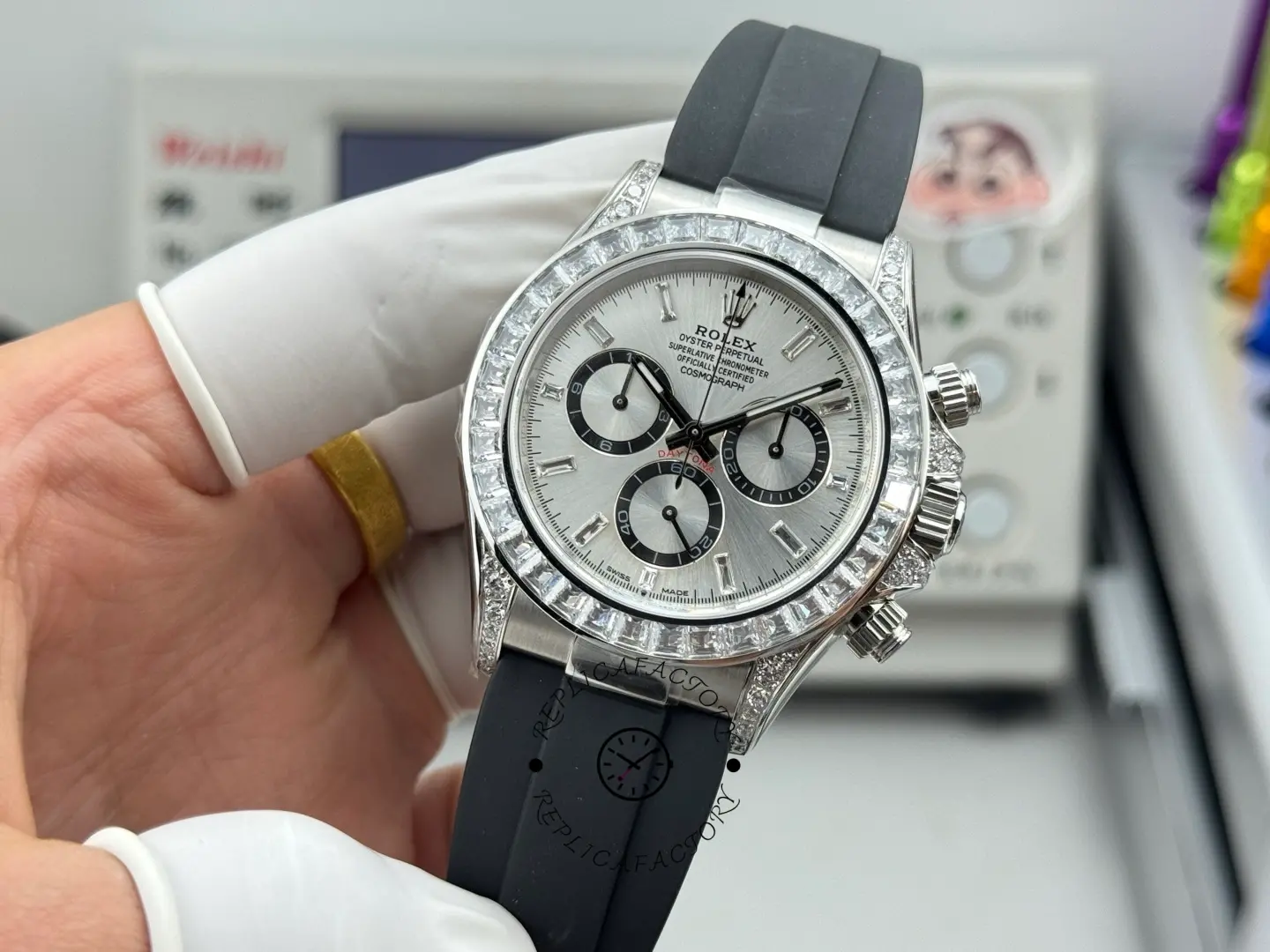 Rolex Cosmograph Daytona White Gold 126539TBR-0002 Oysterflex 40MM