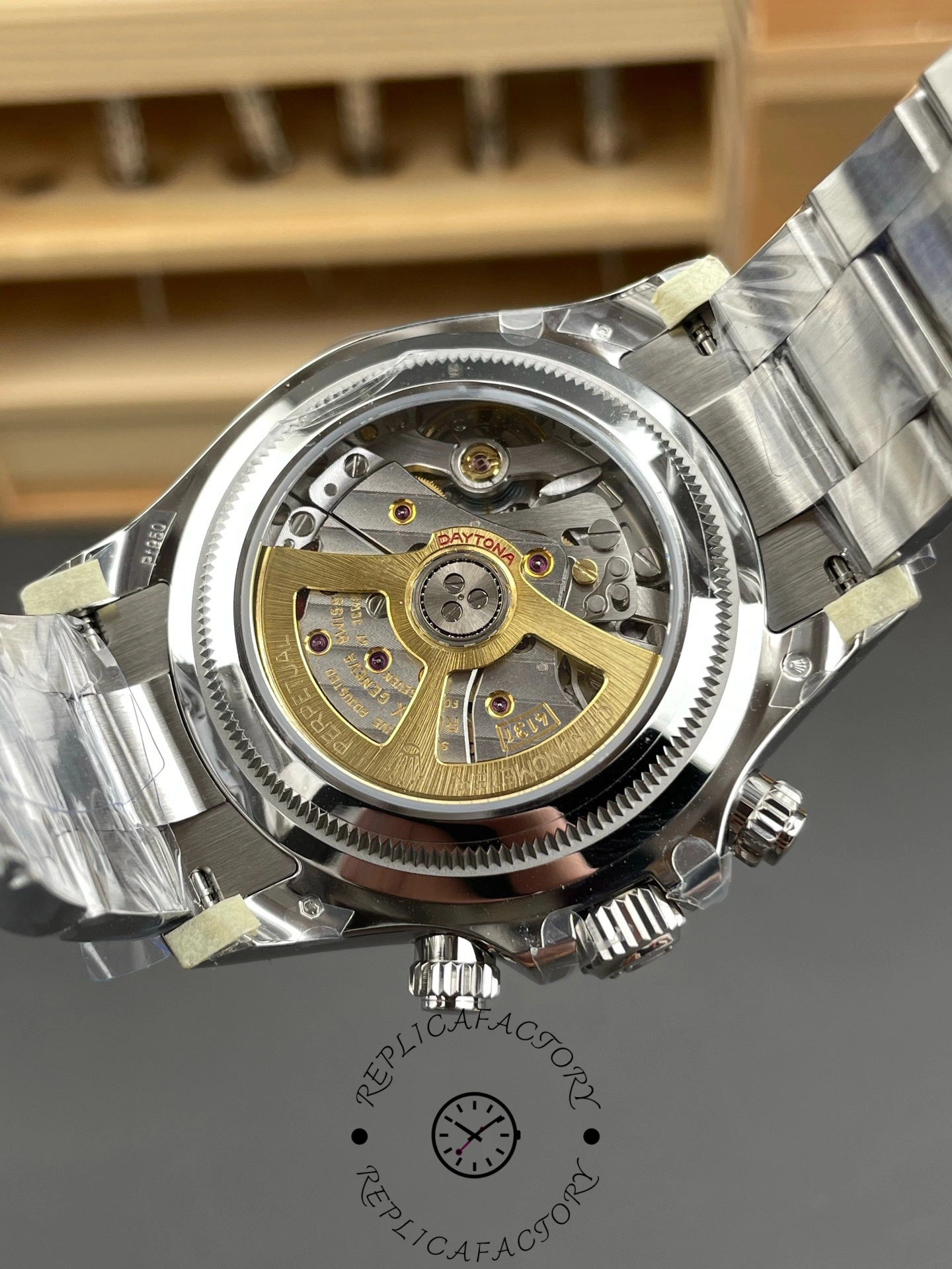 Rolex Platinum Cosmograph Daytona Ice Blue Index Dial Oyster Bracelet 126506 0001