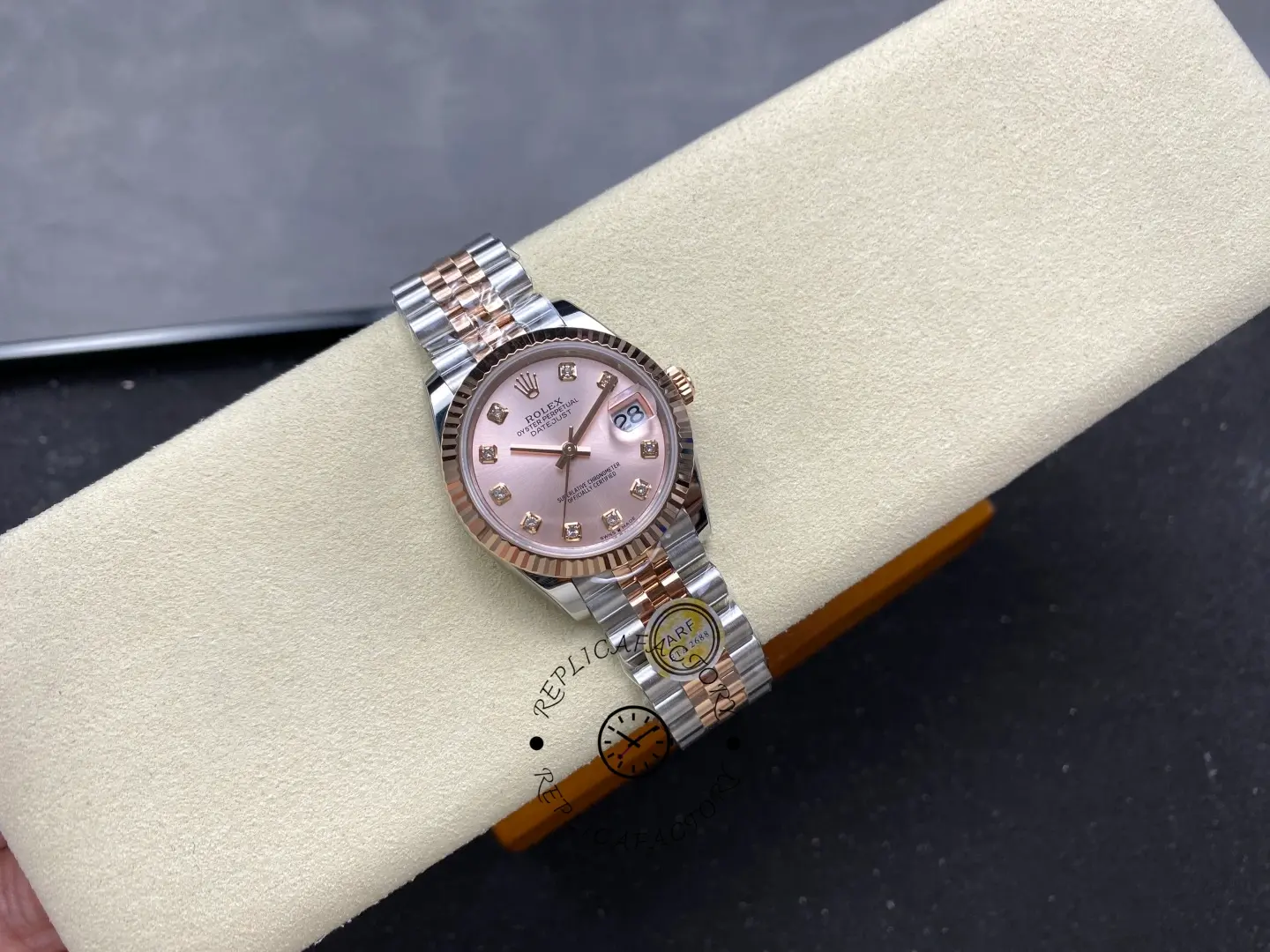 Rolex Datejust 31 Rose Diamond Dial M278271 0024 Women's Watch