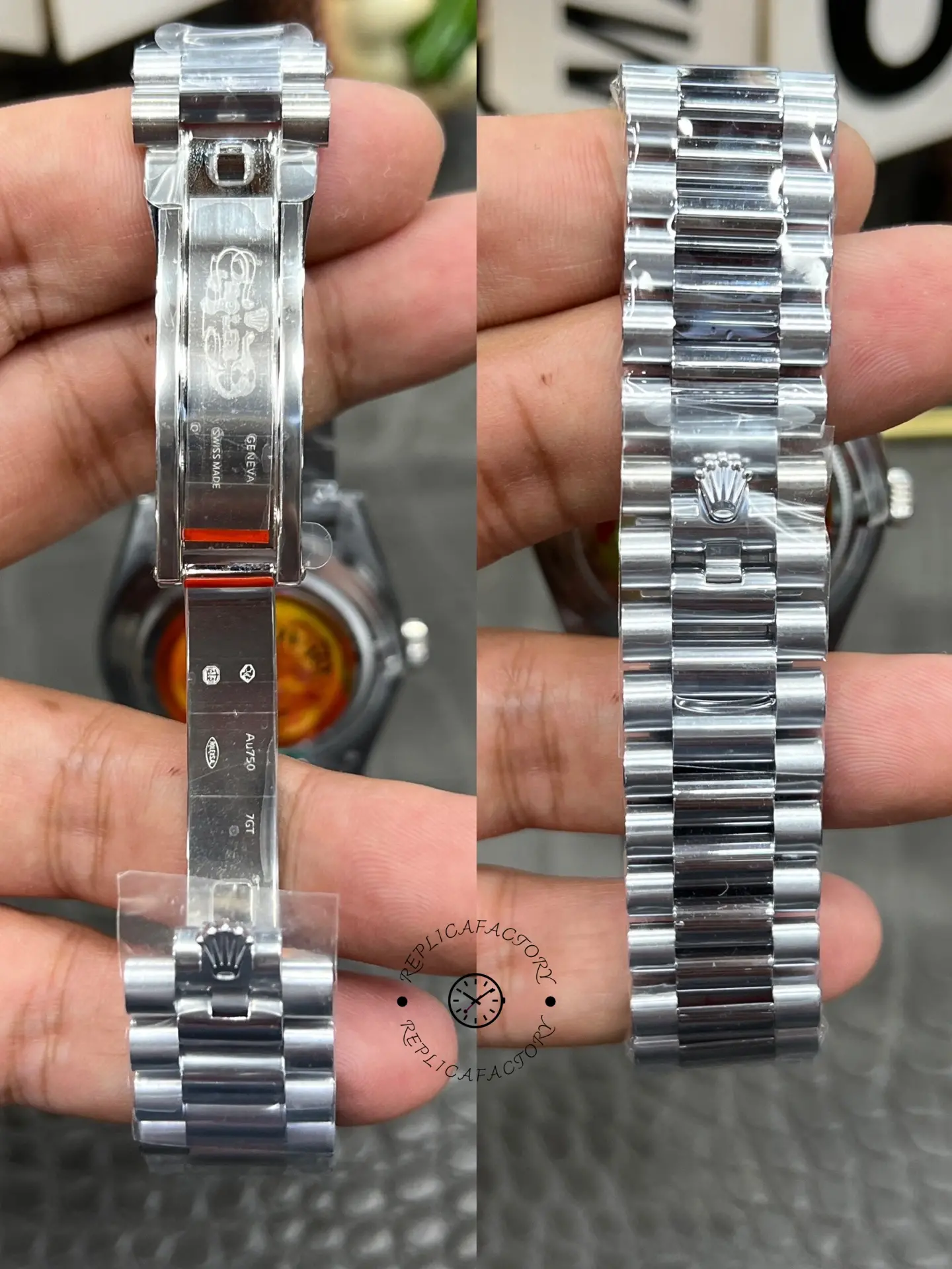 Rolex Day-Date 40MM White Gold 228239-0076 Blue Ombré Dial 1:1 Clone