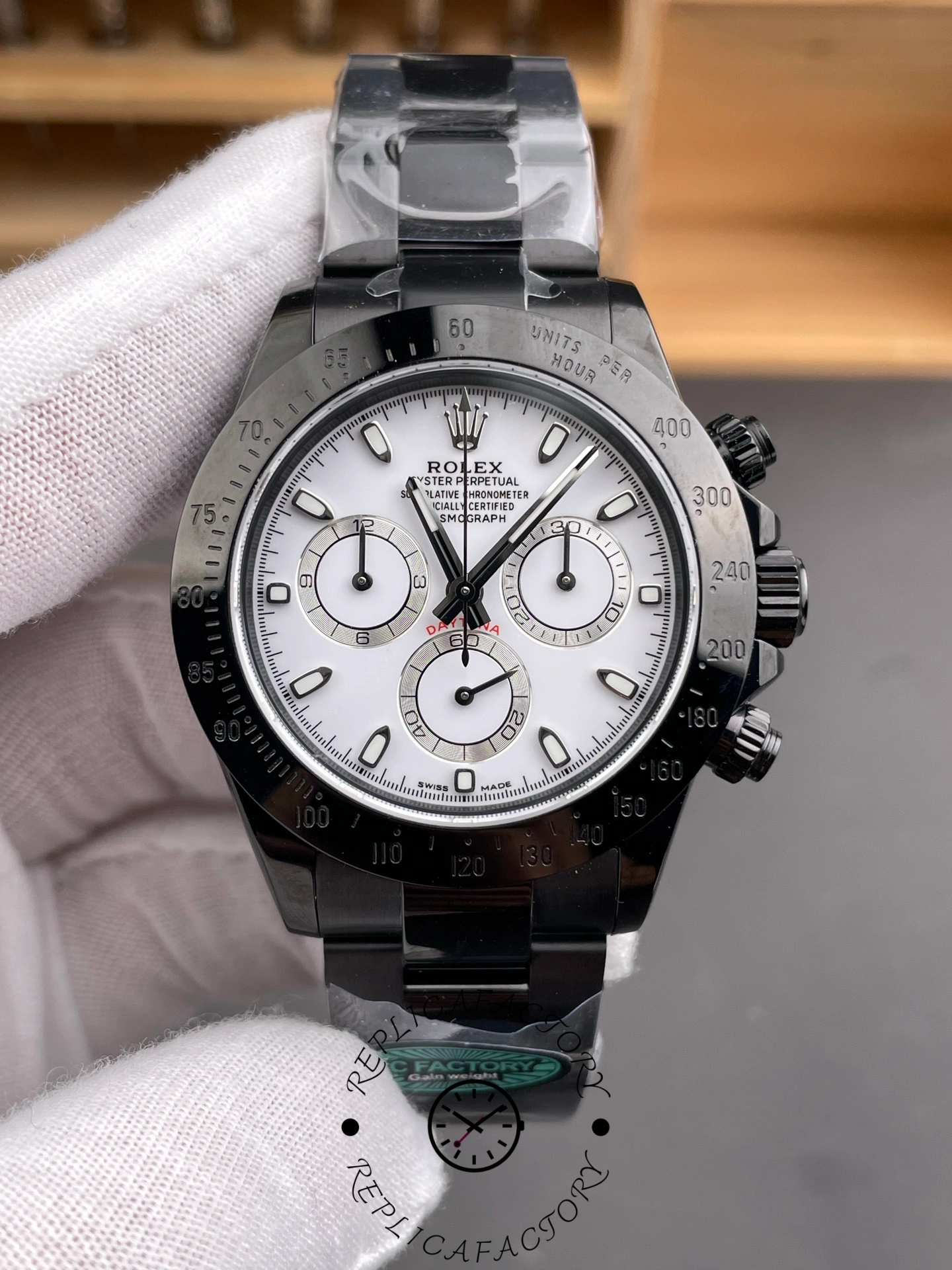 Rolex Cosmograph Daytona 40mm Panda Dial Black Out 116500LN