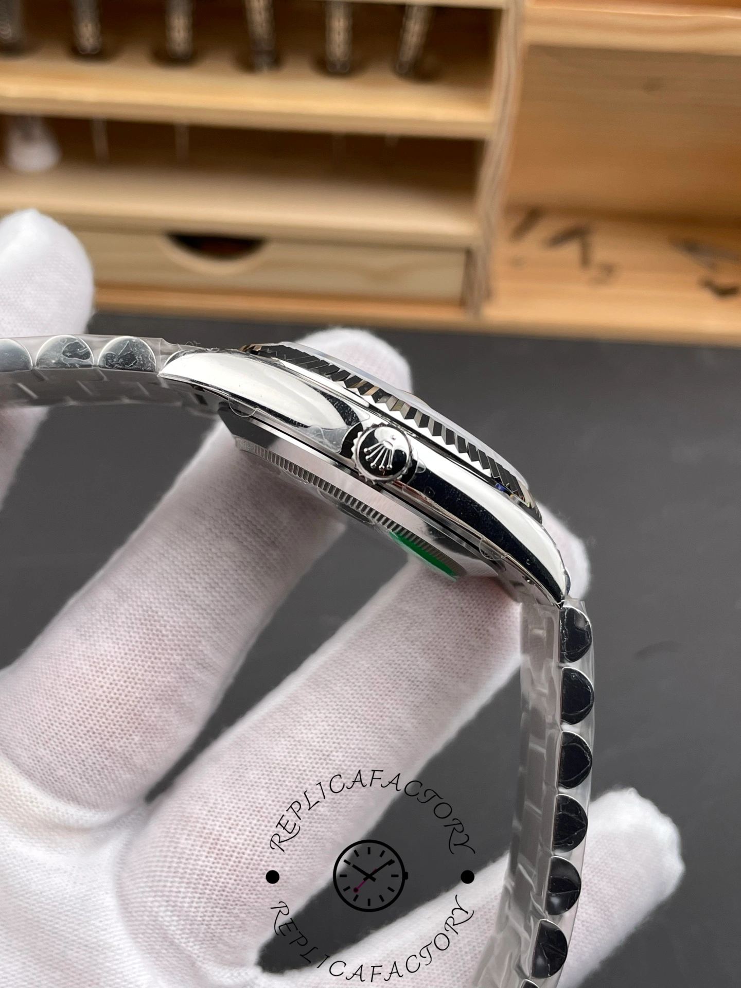 Rolex Day Date 36 White Dial Platinum President Bracelet m128236 0017