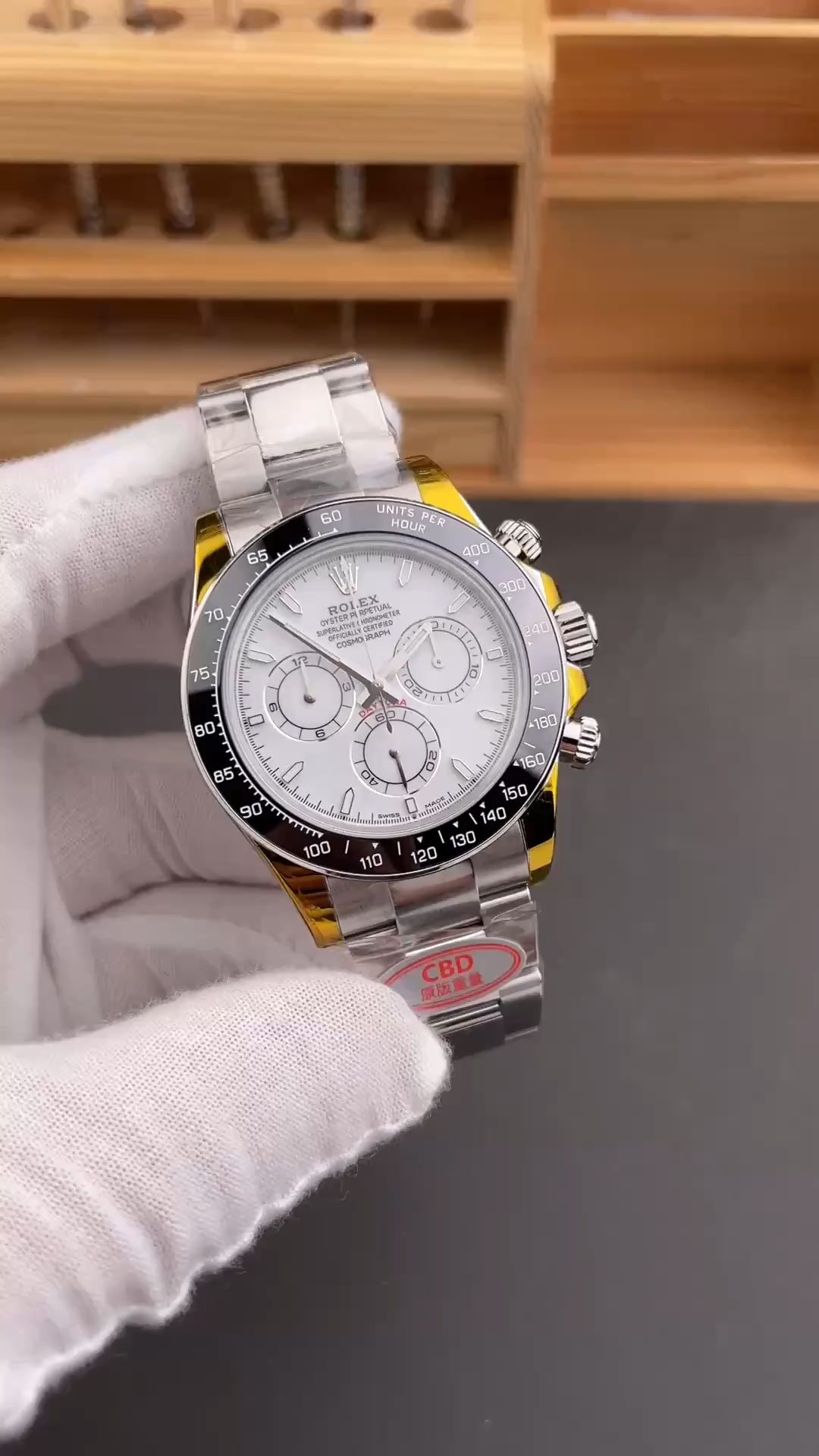 1:1 Rolex Daytona 126502 Platinum Rolesium White Grand Feu Enamel Dial 2026