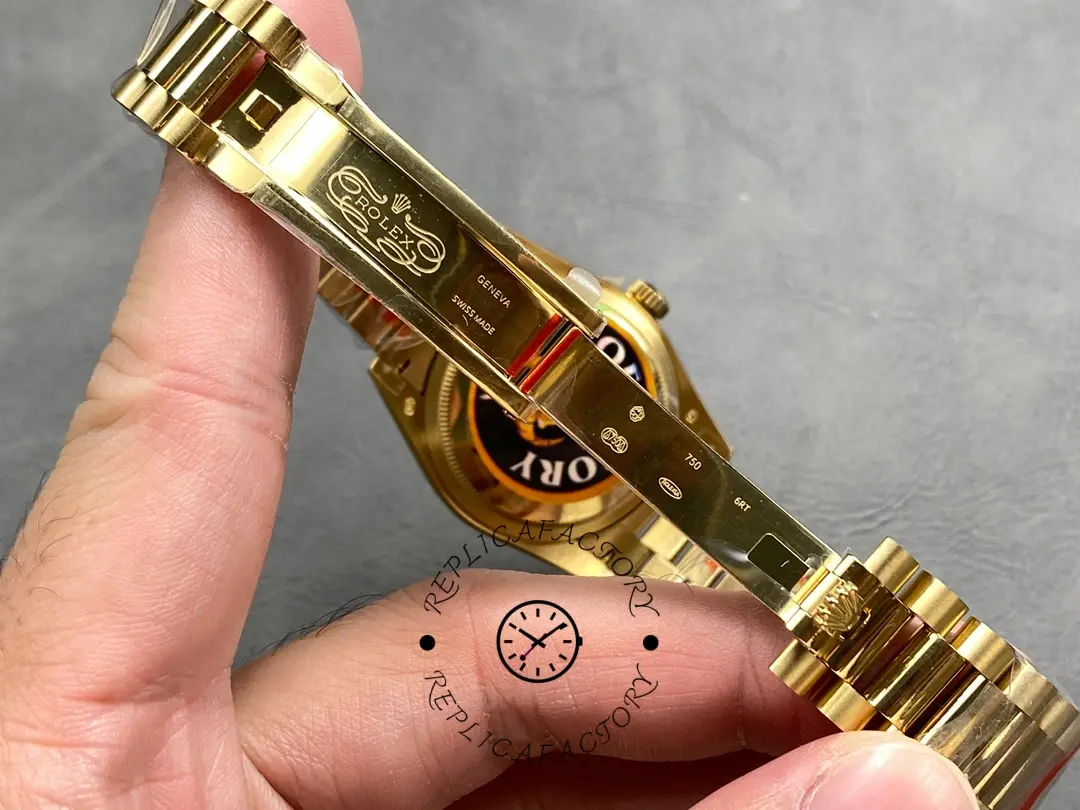 Rolex Day Date 36 Champagne Dial Yellow Gold Bracelet 128238 0132