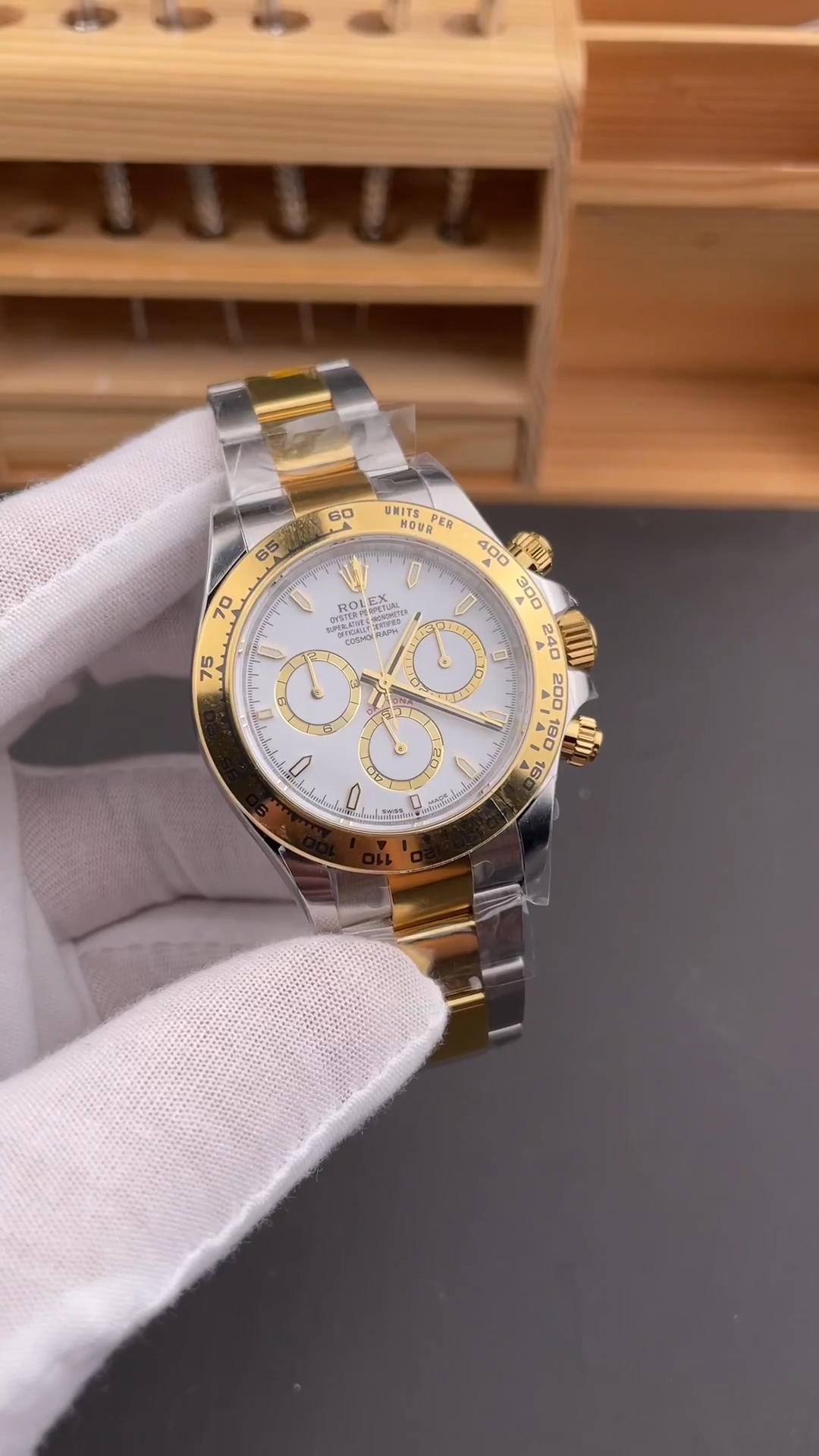 Rolex Cosmograph Daytona 116503 White Index Dial 40MM Mens Replica Watch