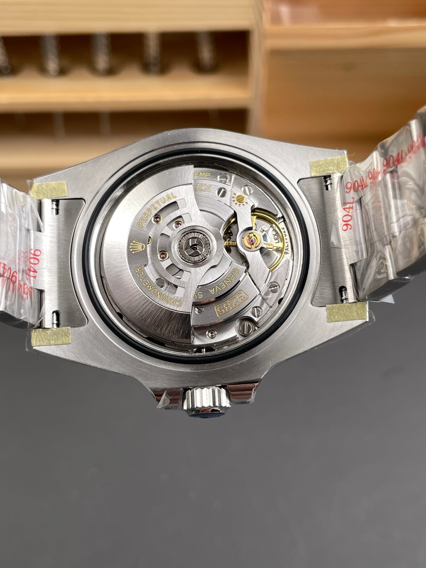 Movement fitted to photographed ARF GMT-Master II example