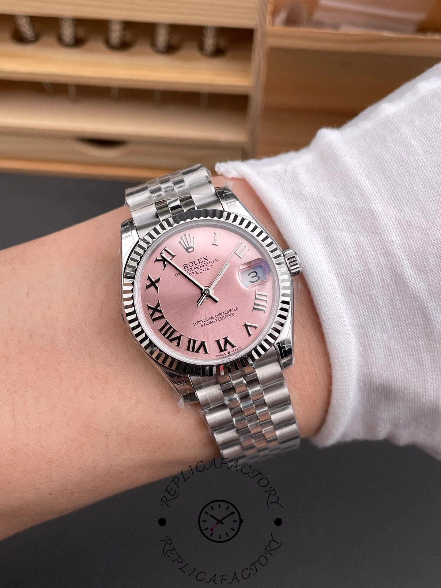 Rolex Datejust Pink Dial 278274-0020 31mm