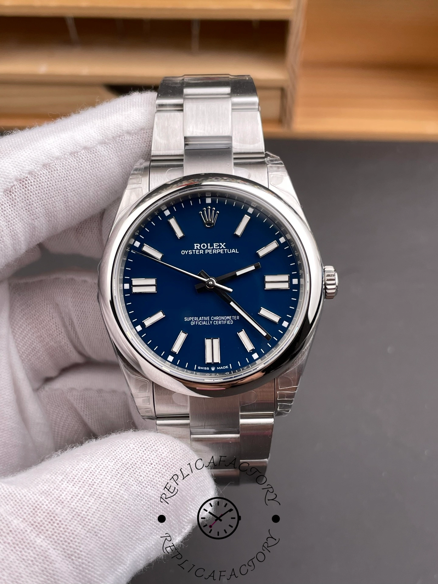 Rolex Oyster Perpetual 41 Oystersteel 124300 0003 Mens Watch