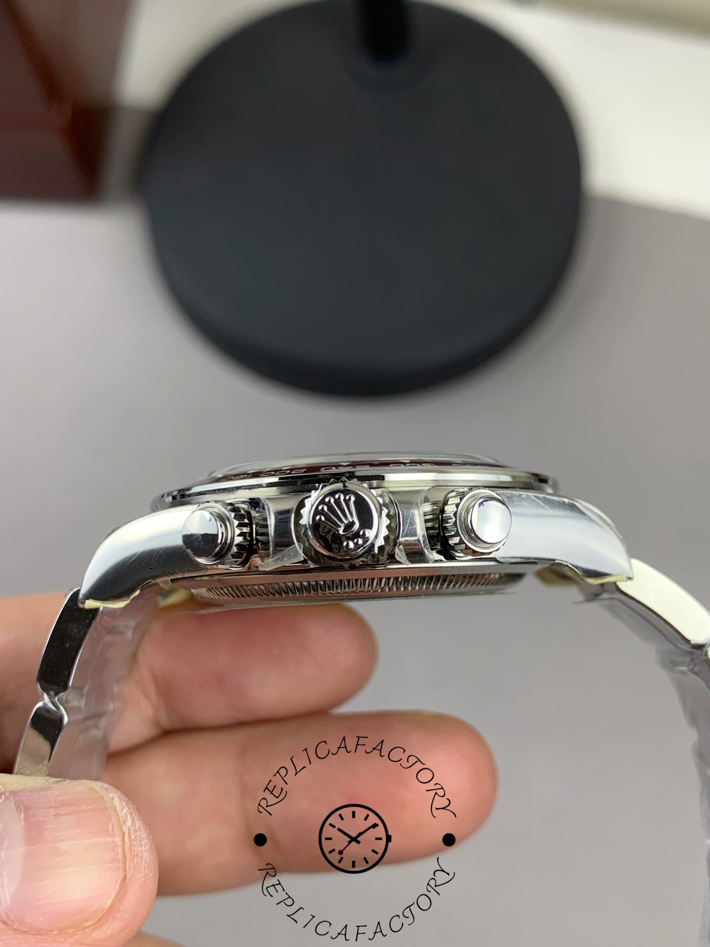 Rolex Platinum Cosmograph Daytona Ice Blue Index Dial Oyster Bracelet 126506 0001