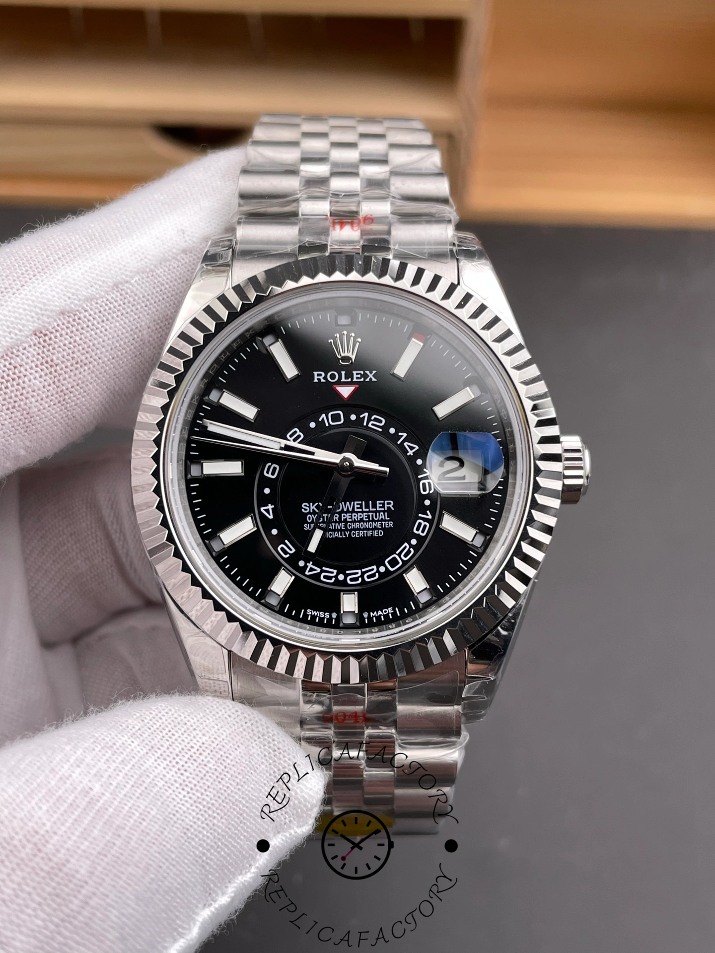 Rolex Sky Dweller Black Dial Jubilee m336934 0008 Automatic 42MM