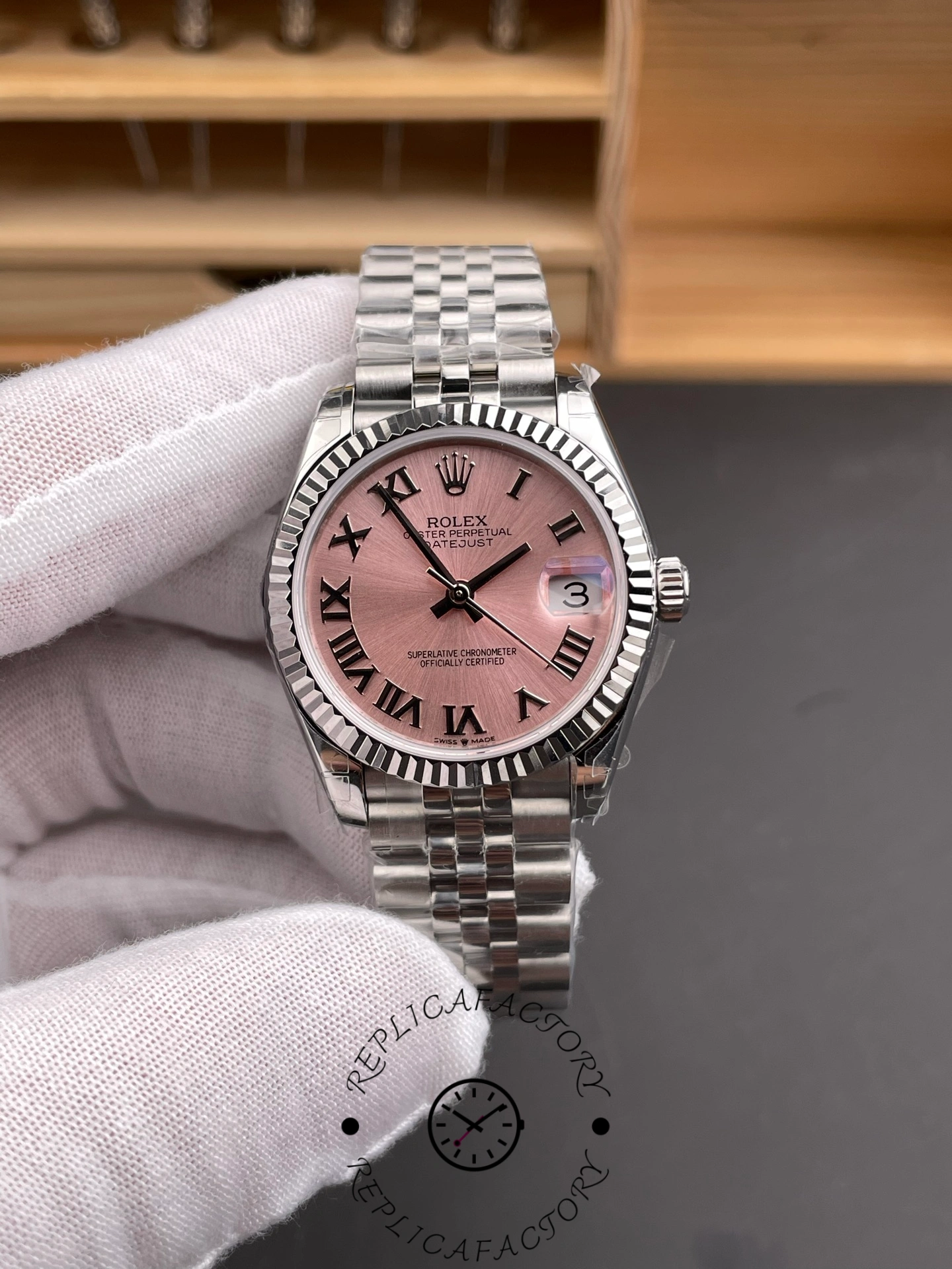 Rolex Datejust Pink Dial 278274-0020 31mm