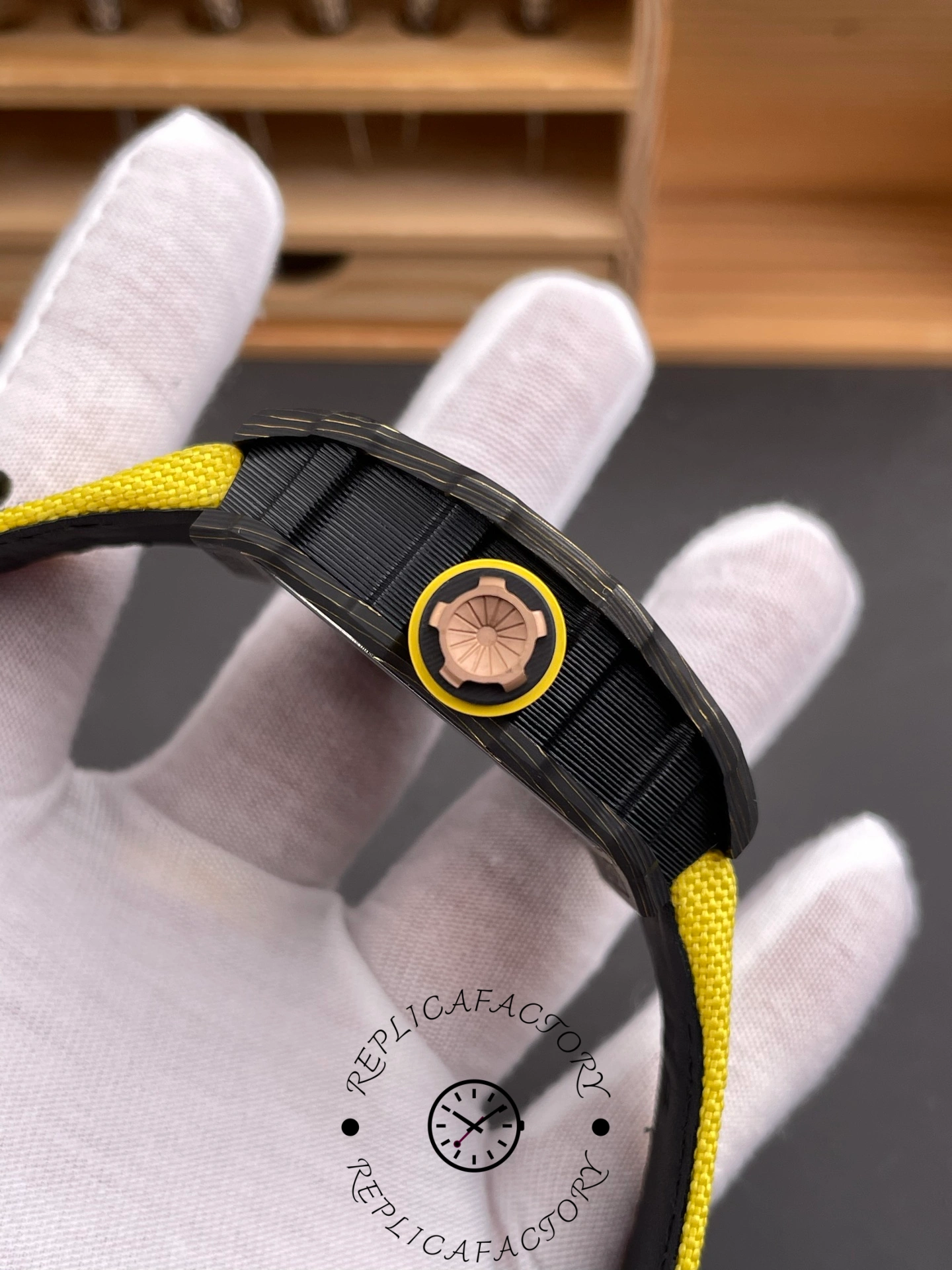 Richard Mille RM12-01 Gold Carbon Tourbillon